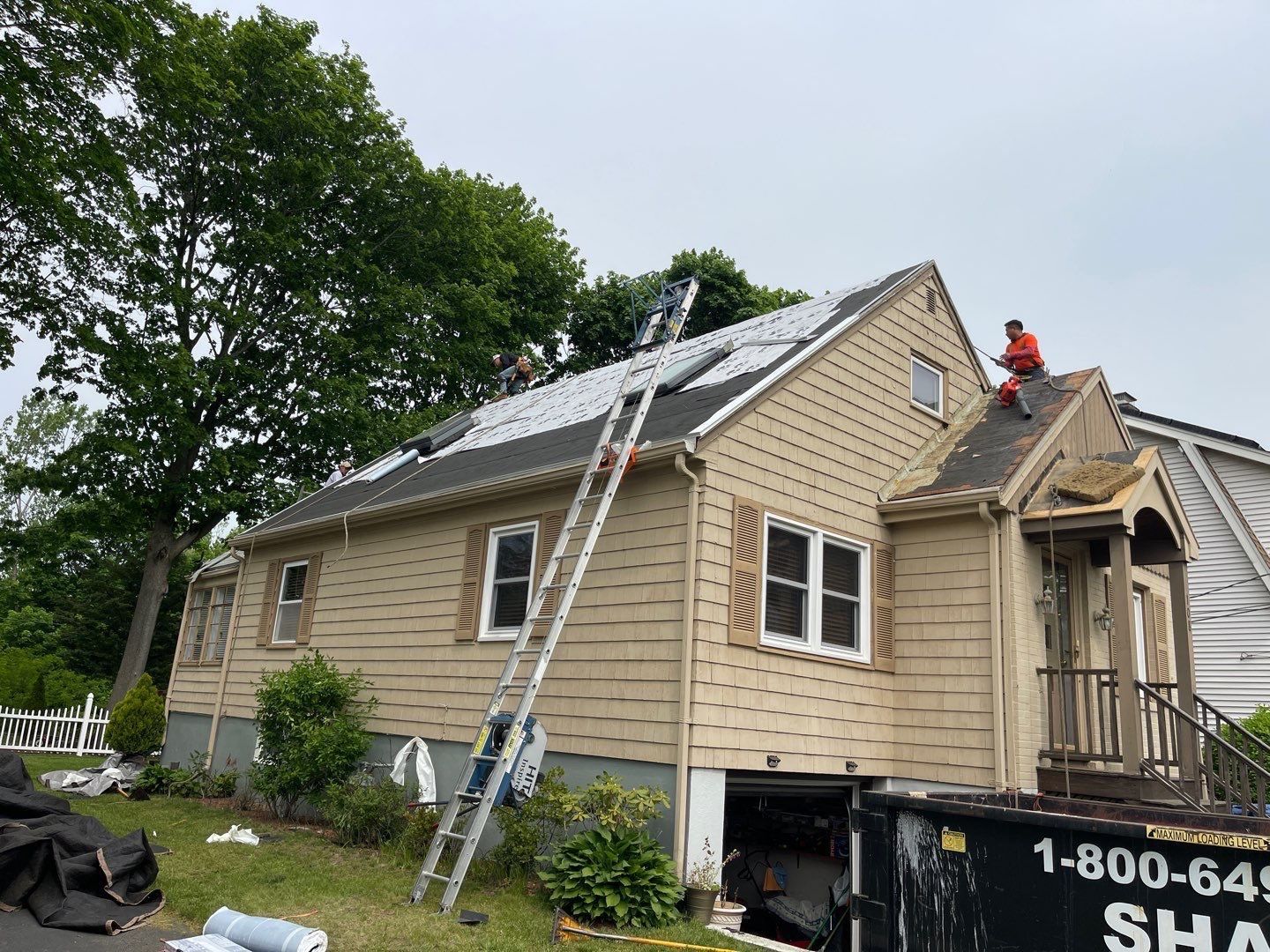 Residential Roofing Installation using GAF Timberline HDZ by Sensible Home Solutions