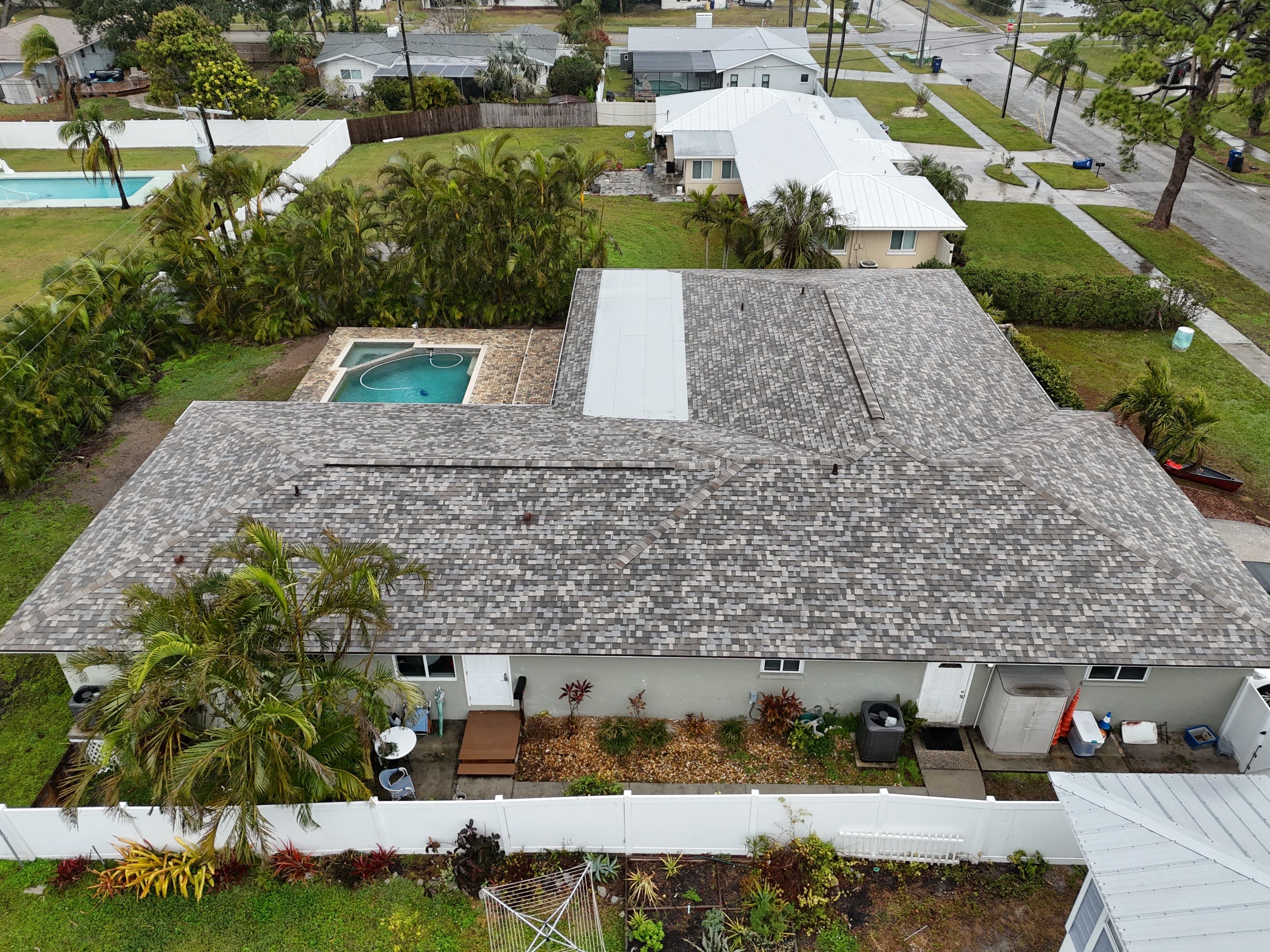 Roof Replacement in Sarasota FL. by Steadfast Roofing 