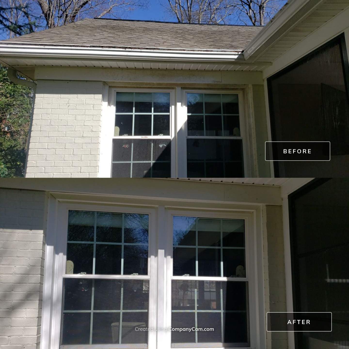House Wash using cleaner by Power Wash Masters LLC