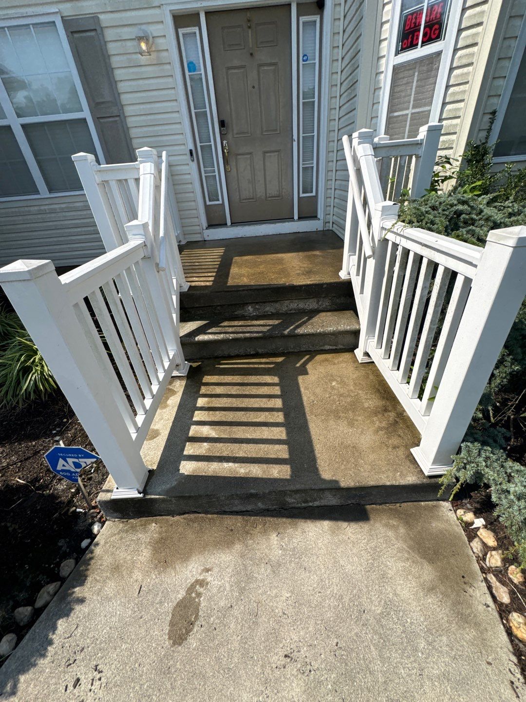 Residential Cleaning using House SoftWash by SJ Exterior