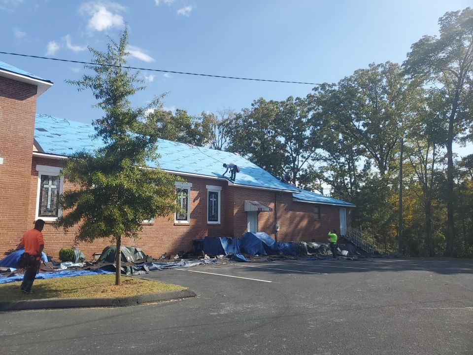 Church Roof Replacement using Owens Corning by Inspector Roofing and Restoration