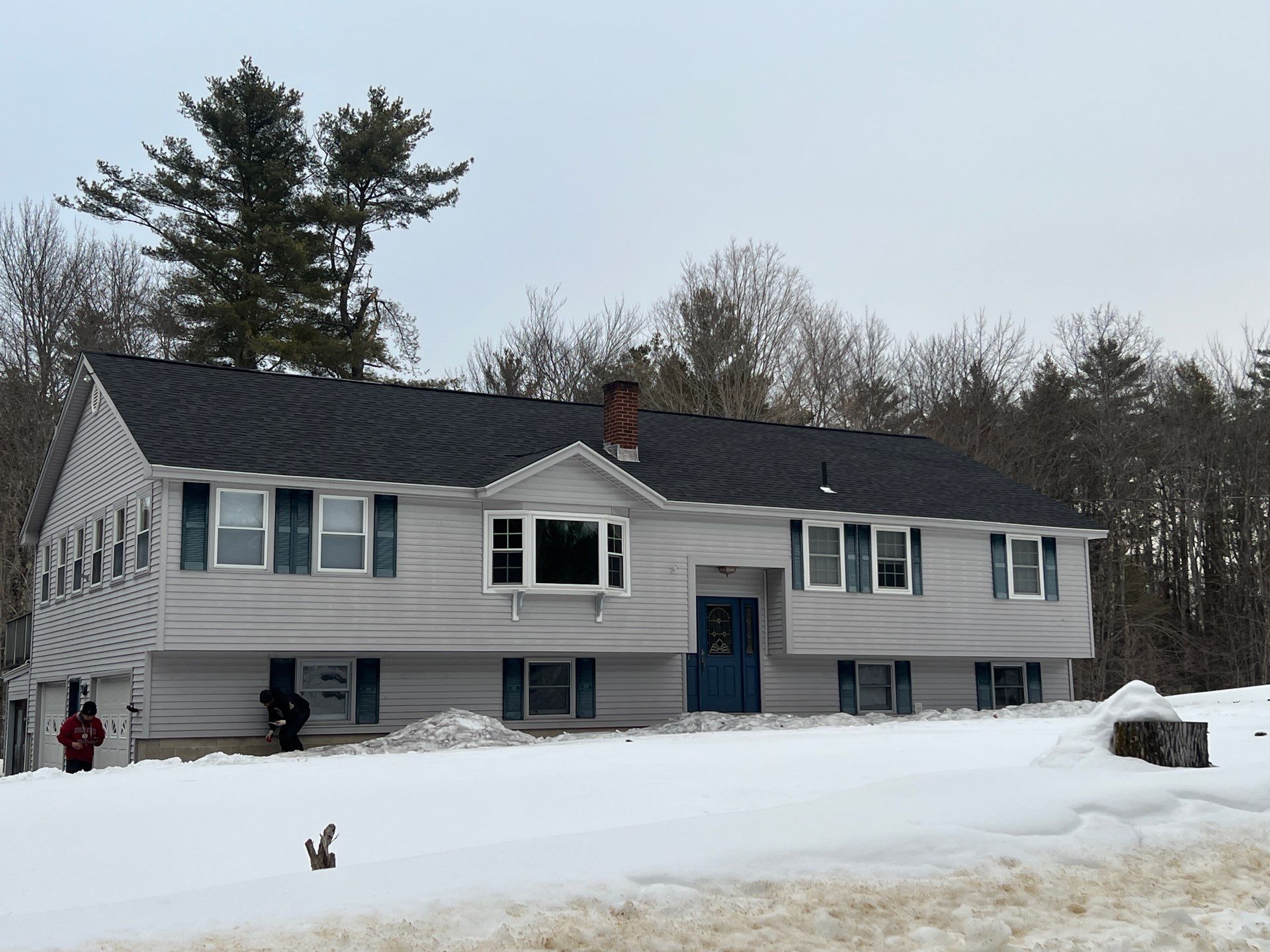 New Roof Installation in Barnstead New Hampshire by Tall pine roofing