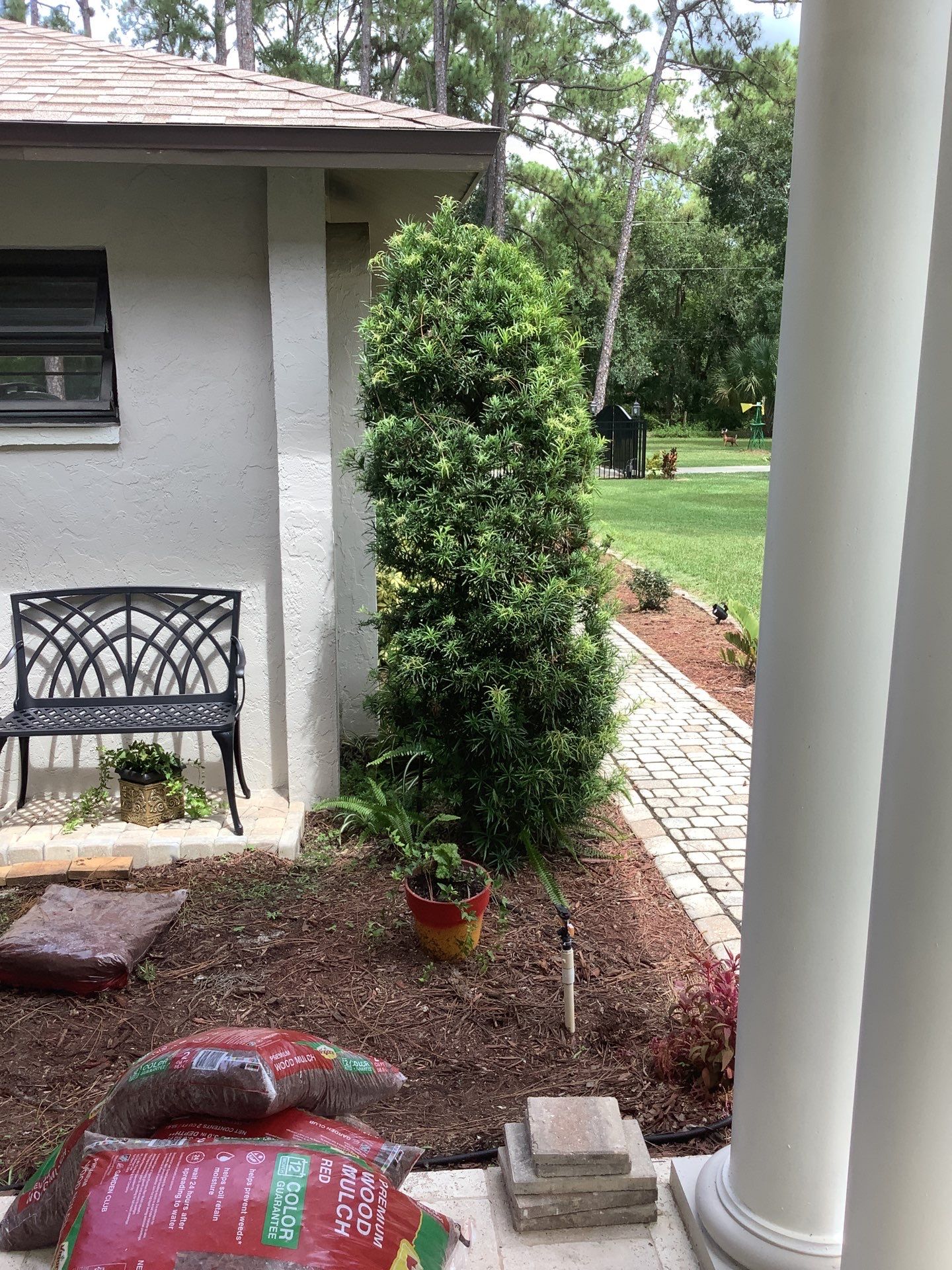 Black K-Style Gutters in Alva FL by Gutter Professors