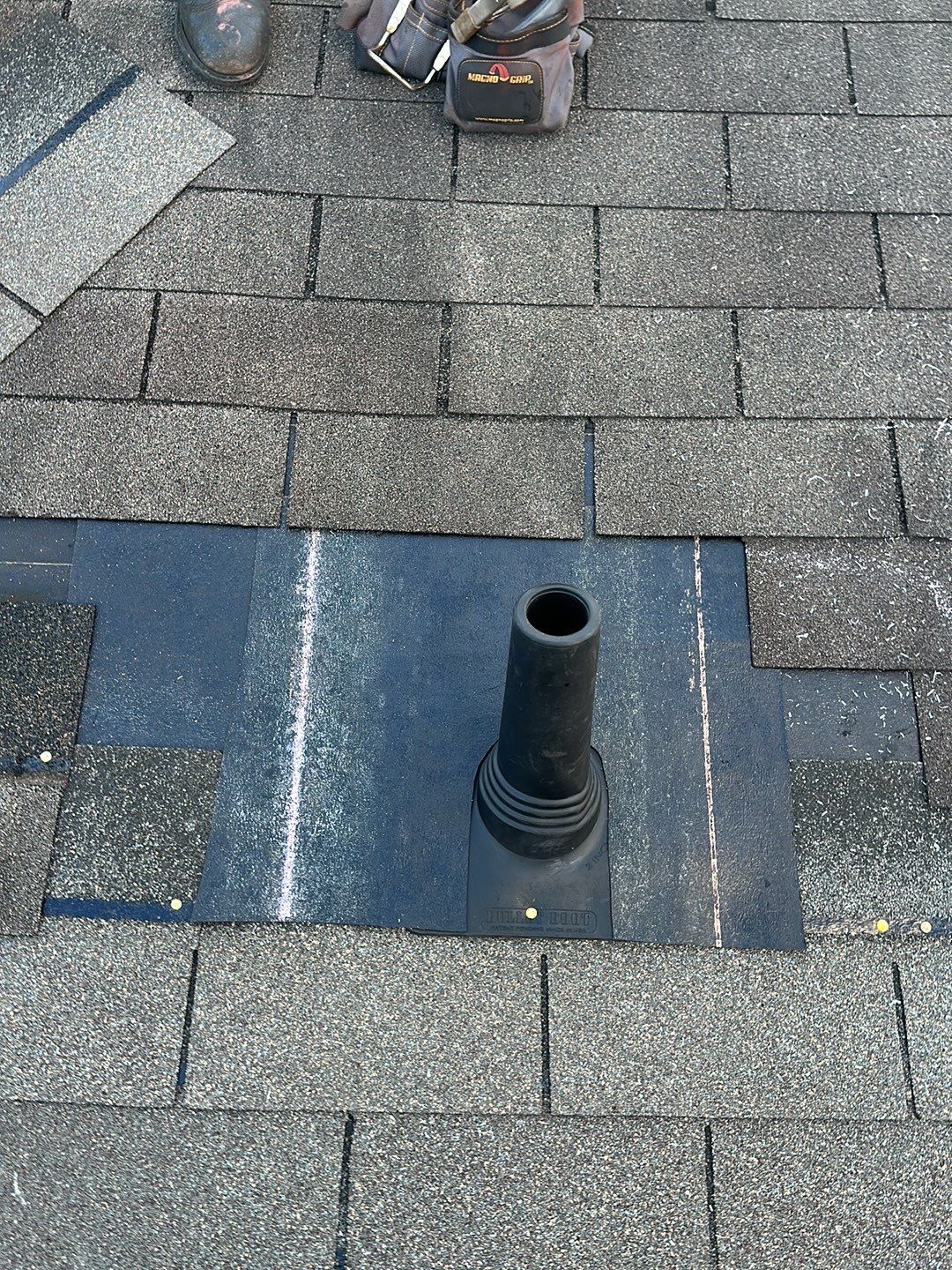 Hail Damage using Owen's Corning Duration (Lifetime) Shingles by Roof Repair Company