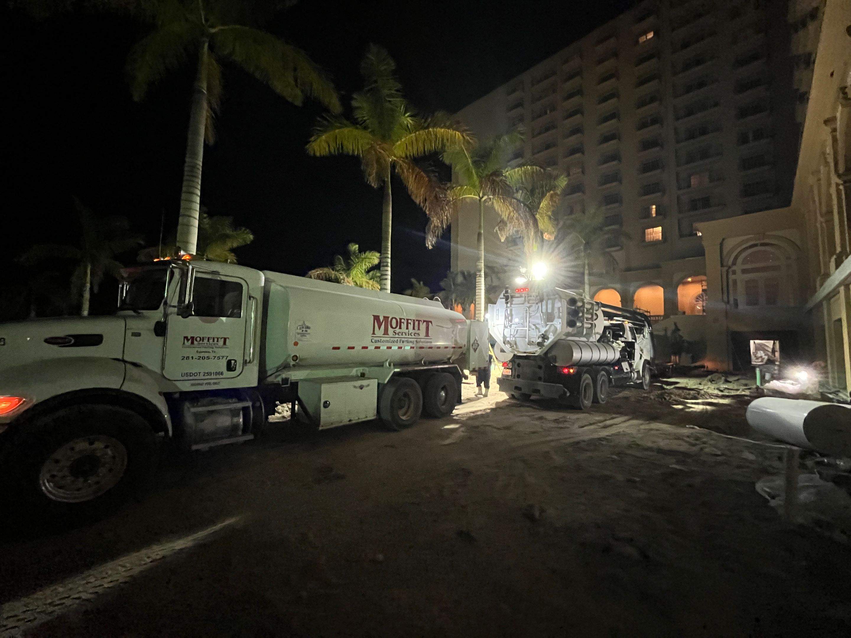 Ritz-Carlton S. Pool Deck & S. Service Rd Drain Cleaning by APS Power & Water