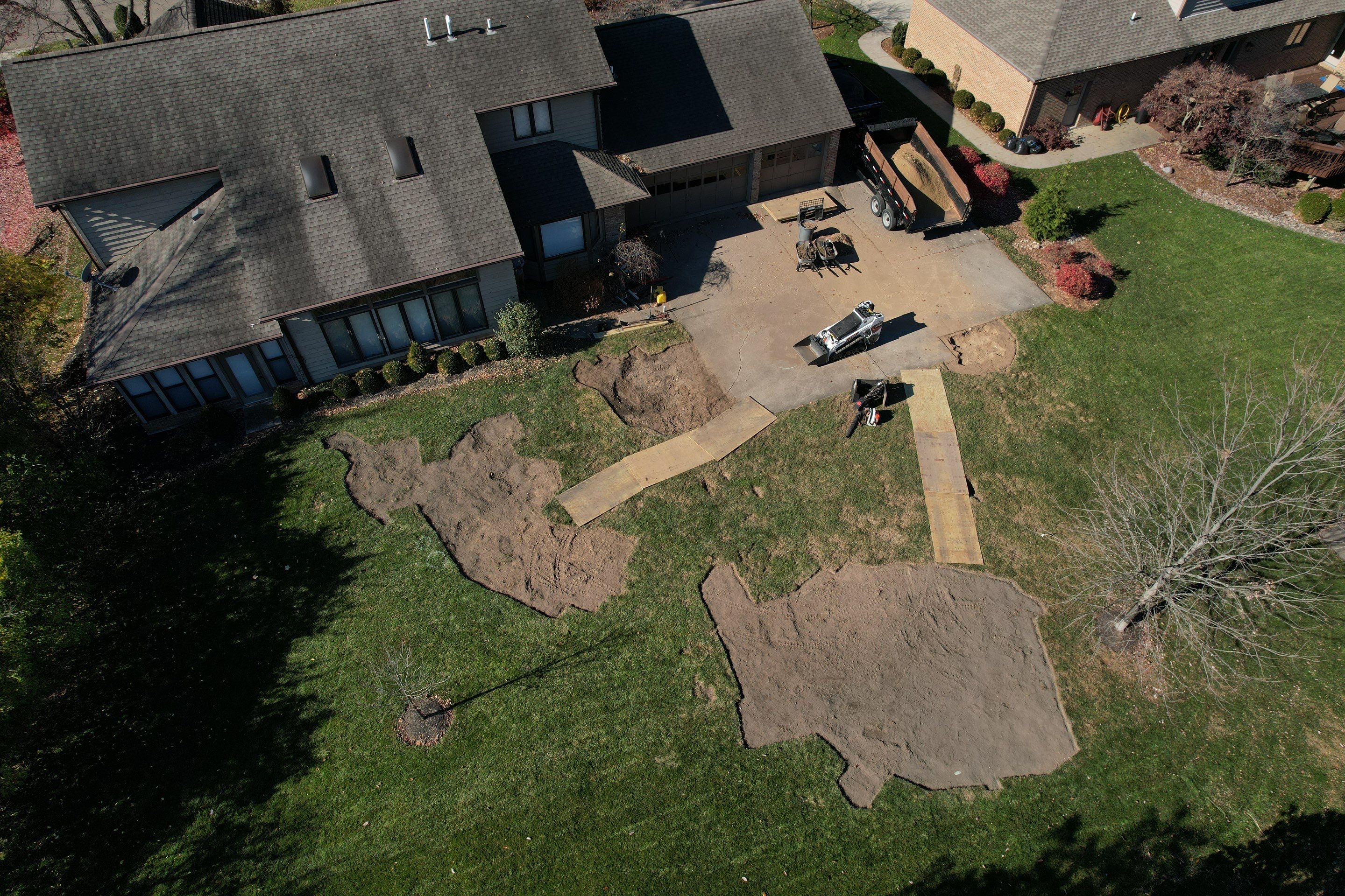 Turf Restoration using LEED Certified Sod by Reisenberg’s Lawn & Landscape, LLC