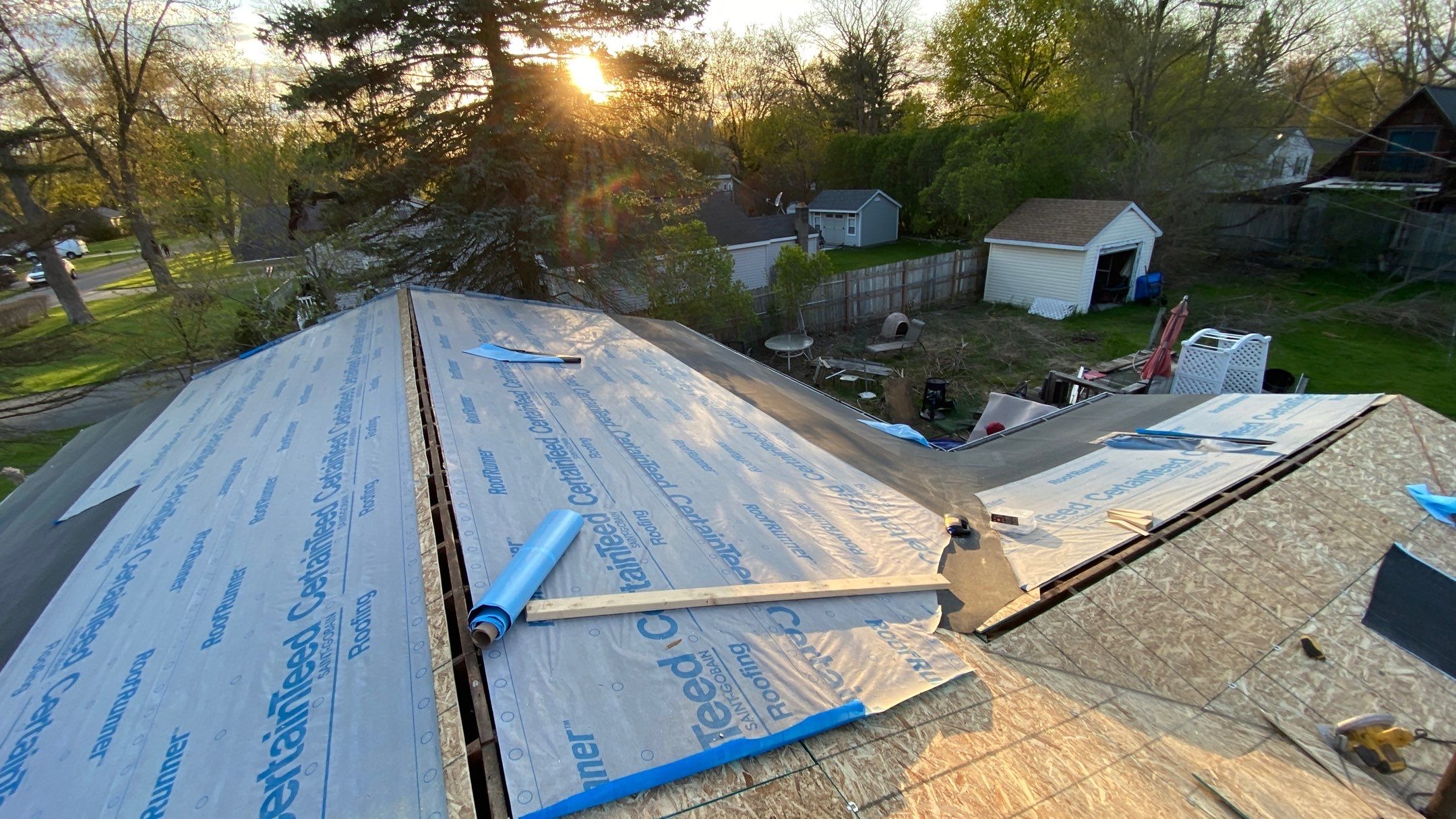 Roof Replacement using CertainTeed Landmark by 180 Contractors