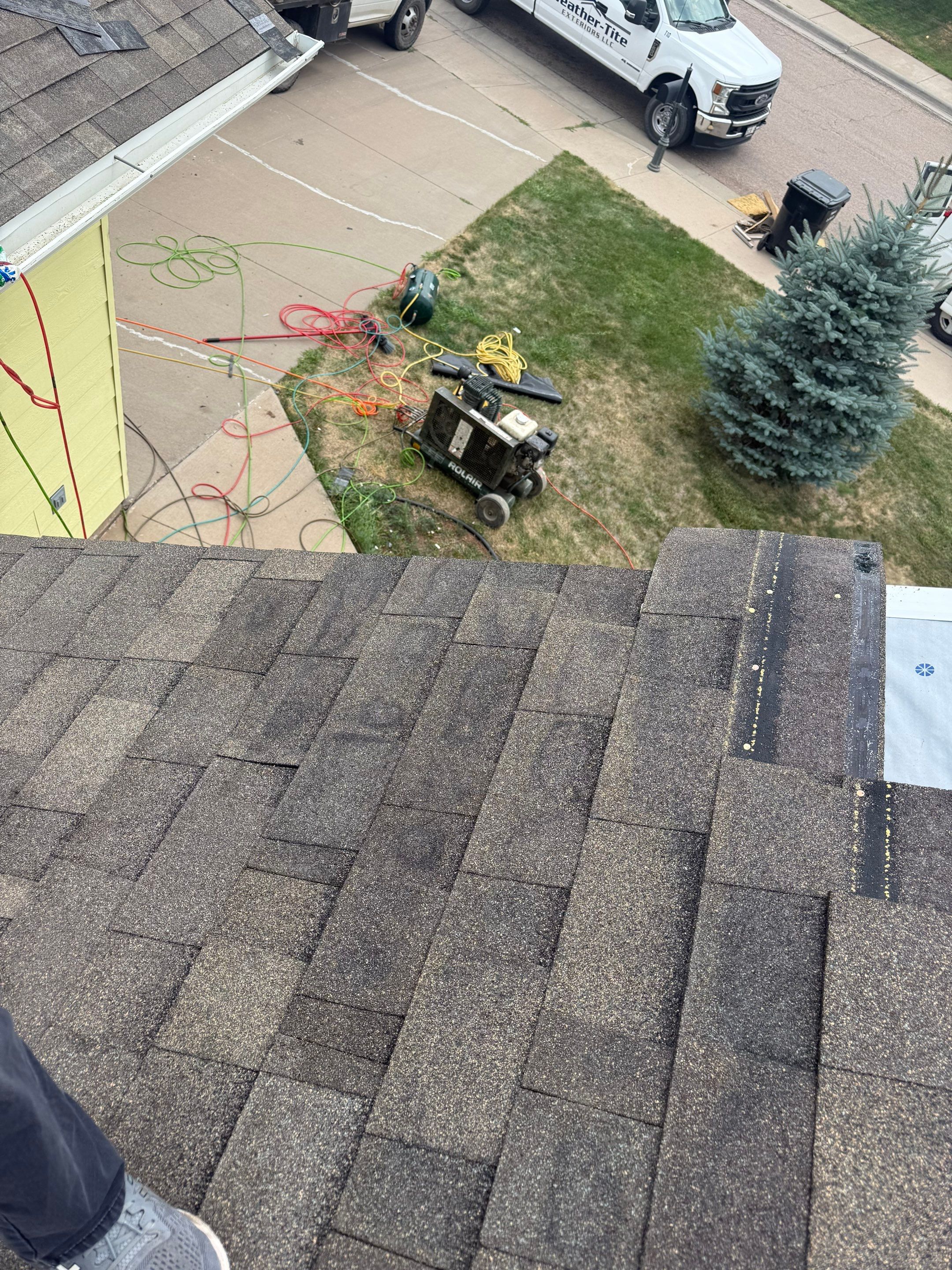 Malarkey Vista Shingle install in high wind neighborhood. by Weather-Tite Exteriors LLC
