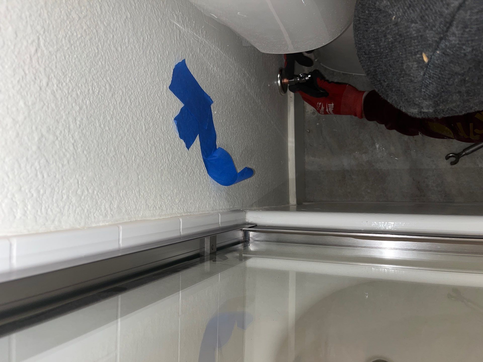 Installing New Piping. by Us Plumbing 