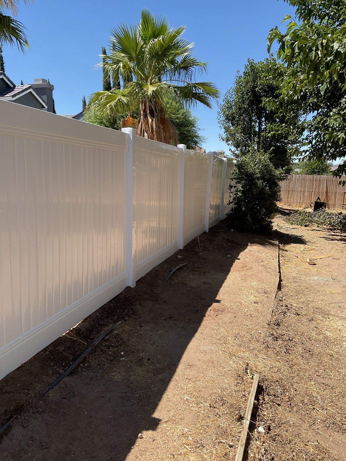 Fence Installation using Vinyl by Fence Guys Inc. 