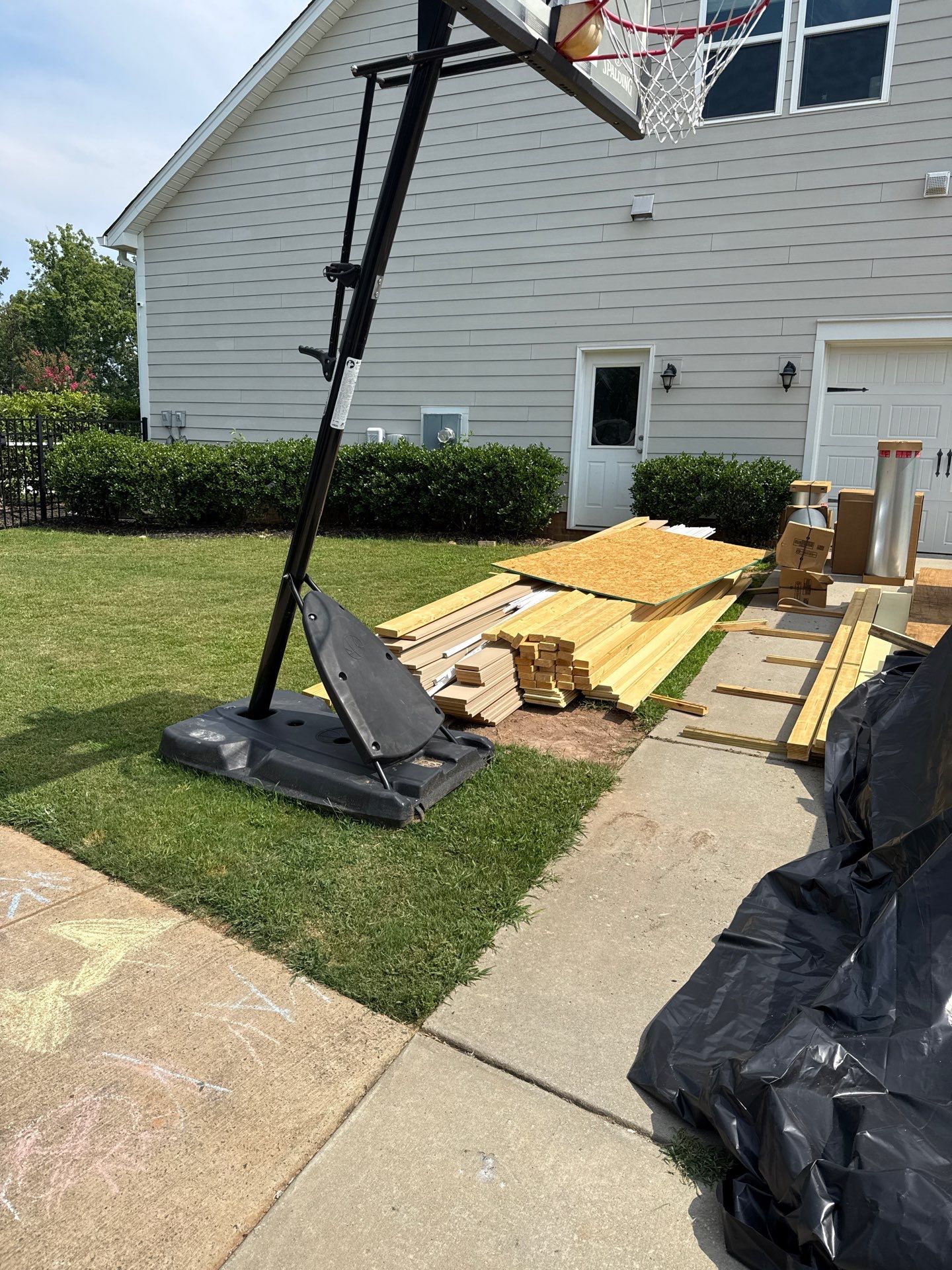 Project in Waxhaw by Badger Hauling