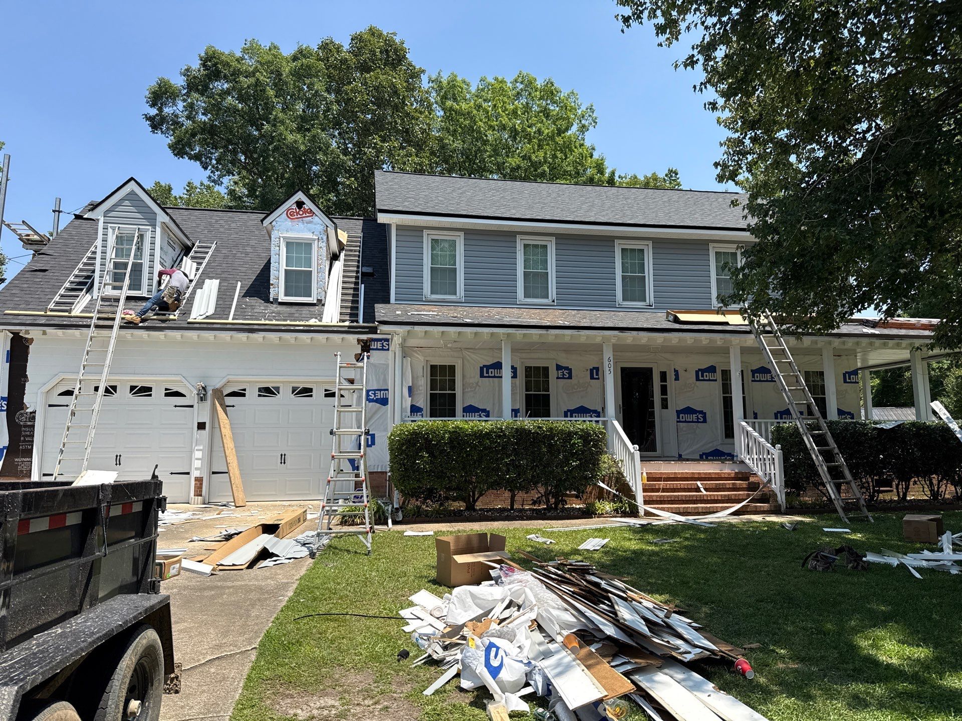 Roof Installation by Karcher Roofing & Construction