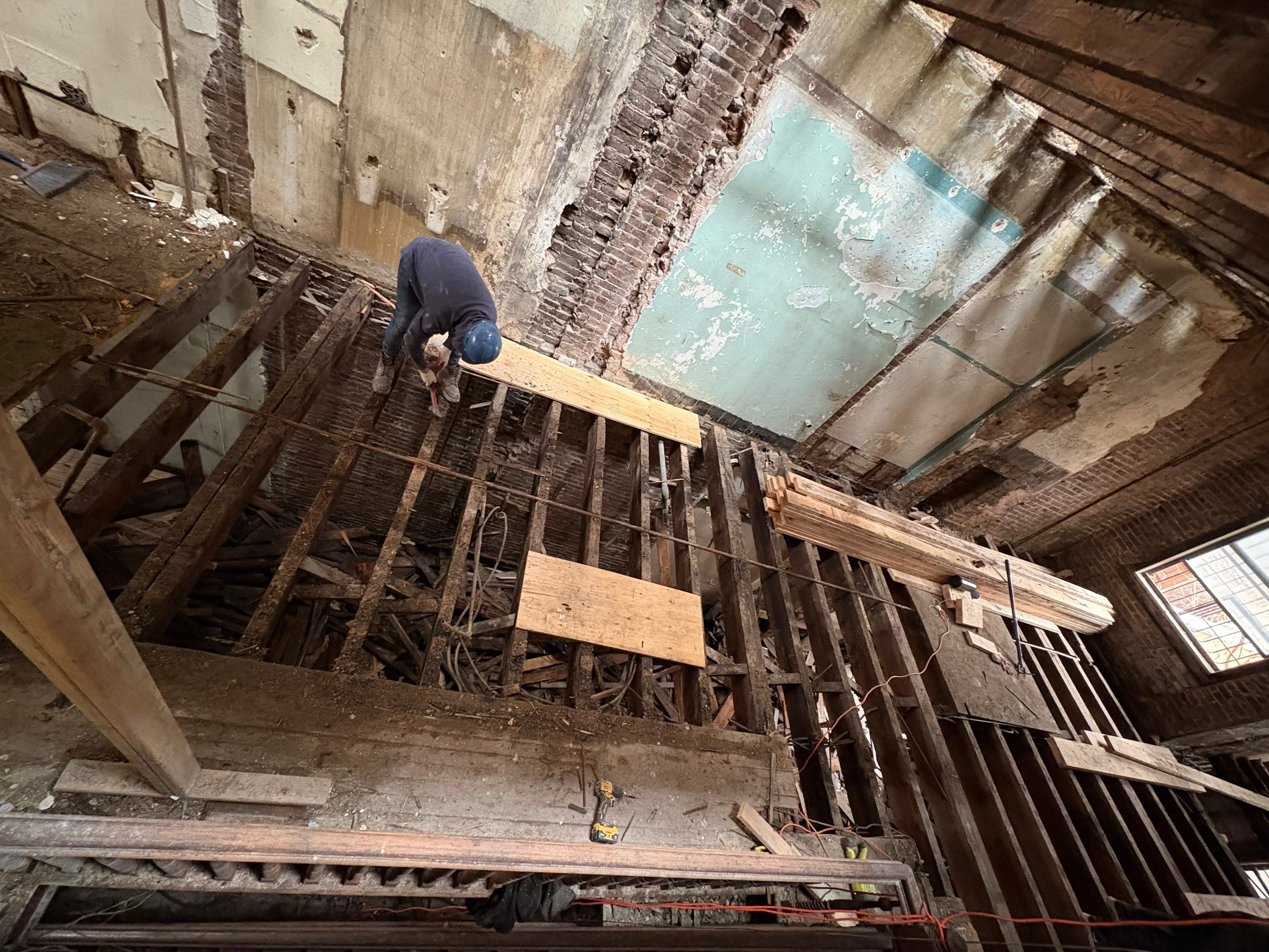 Major Remodel With Extension in Harlem by Omada Construction Corp