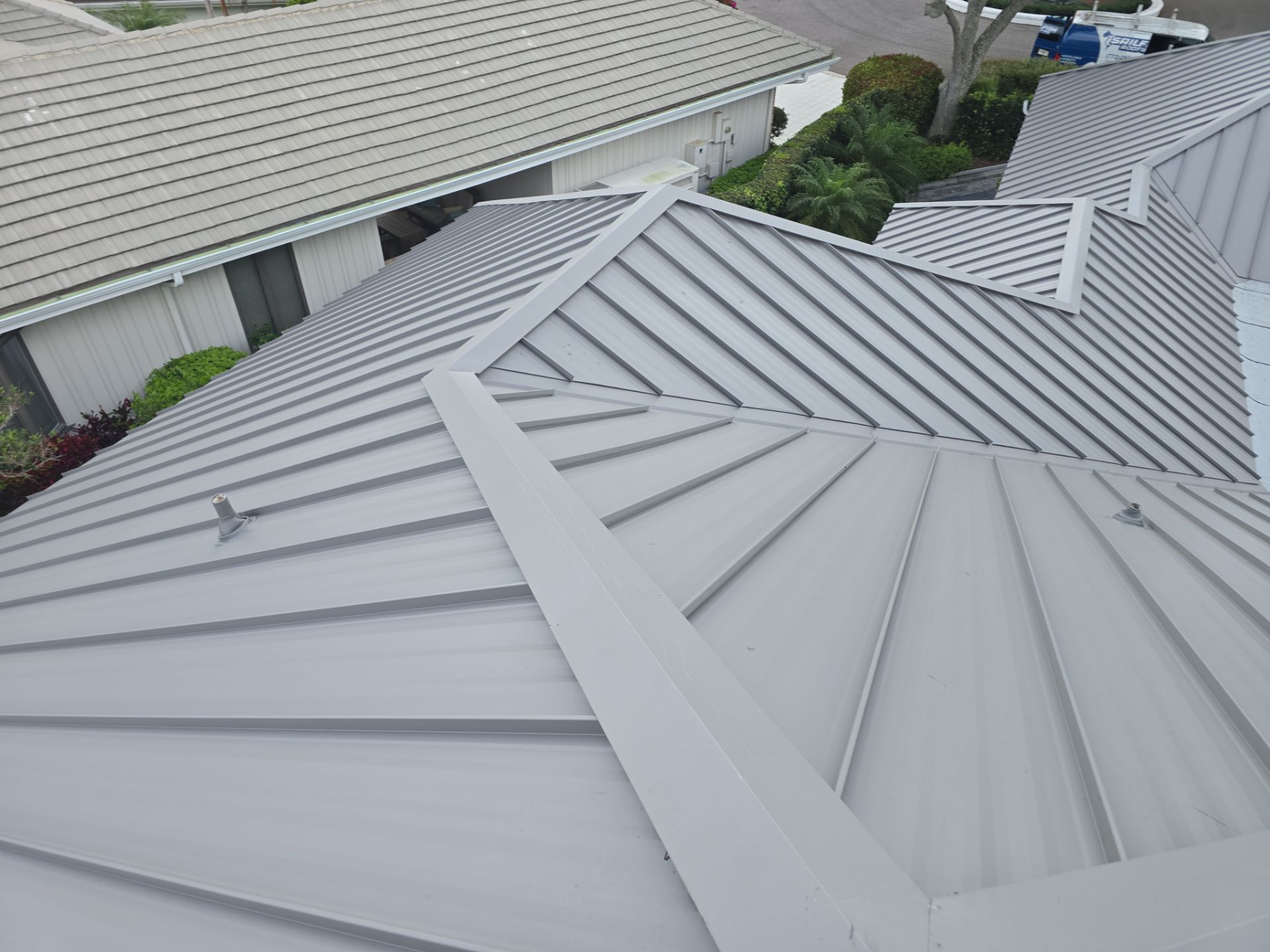 Kynar (Color Coated) 1.5" Standing Seam Metal Roof Installation by Sailfish Roofing