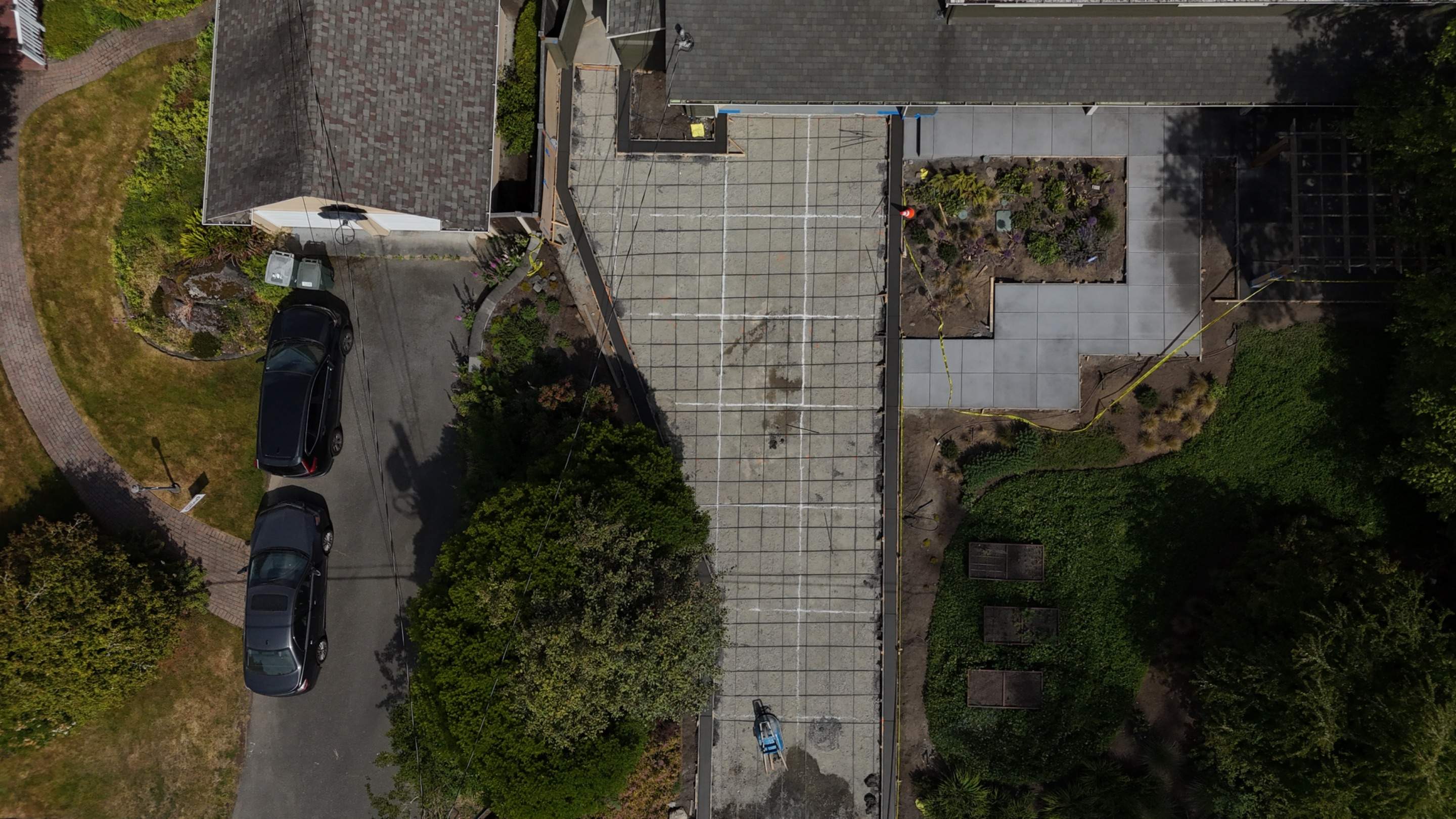 Concrete Driveway Makeover | Edmonds  by Jireh Asphalt & Concrete Inc 