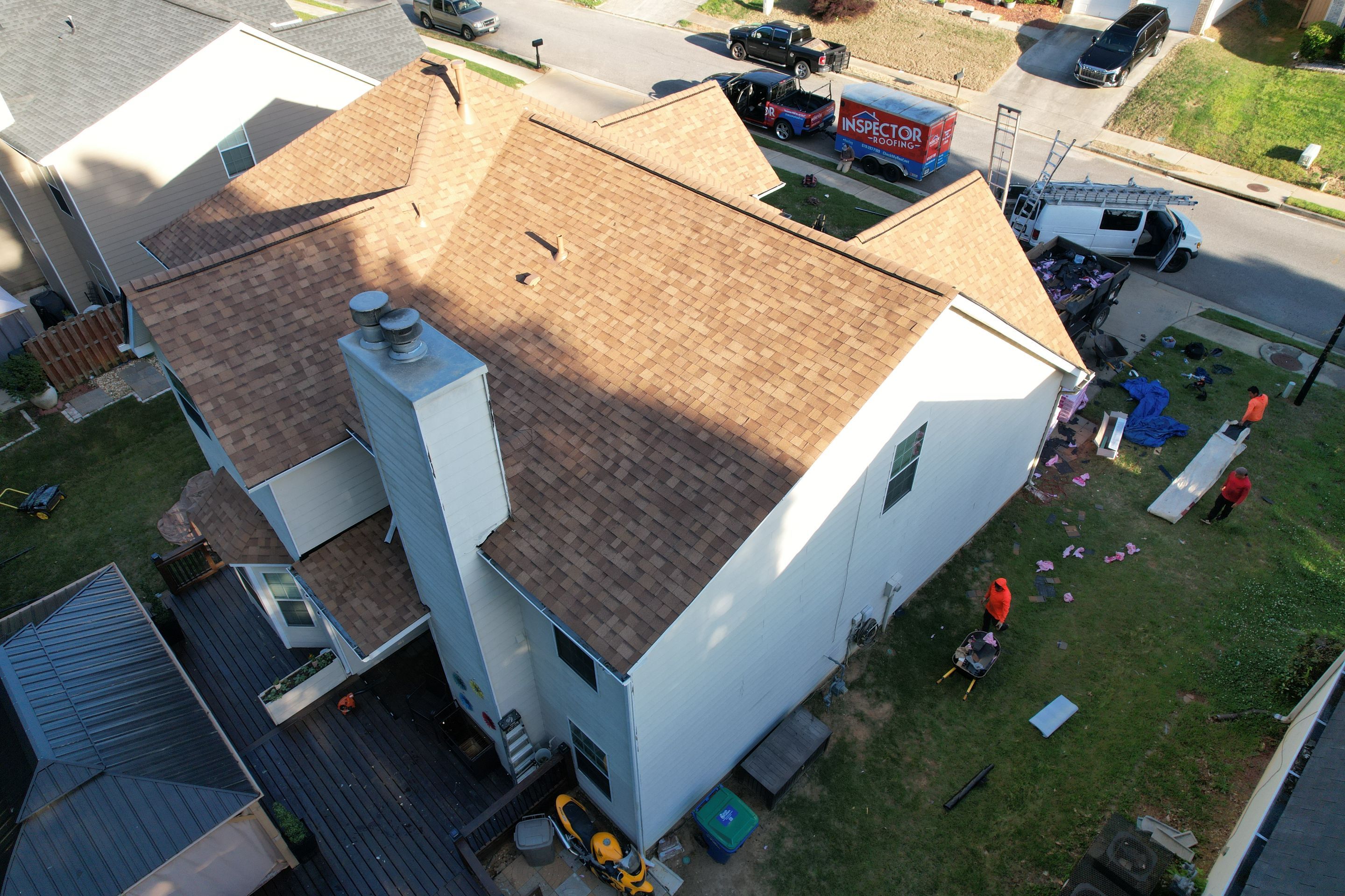 Residential Roof Replacement using Owens Corning by Inspector Roofing and Restoration