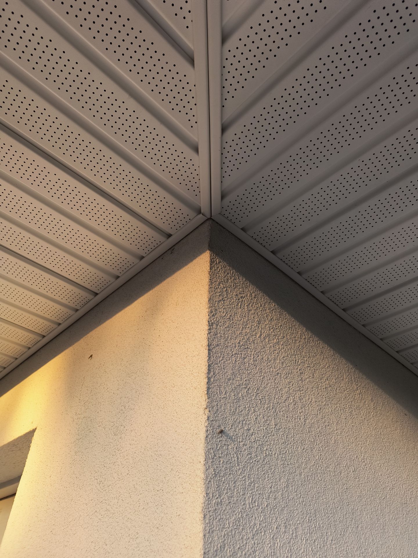 Soffit and Fascia Installation using White Soffit in Sarasota Fl by Gutter Professors