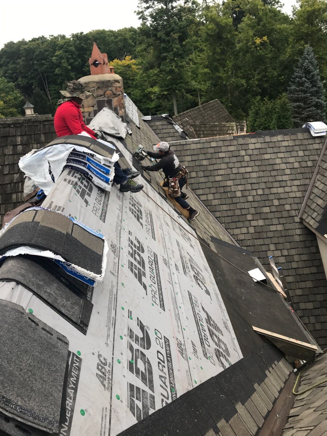 NEW CertainTeed Grand Manor from old Cedar Shake! by Absolute Roofing and Construction