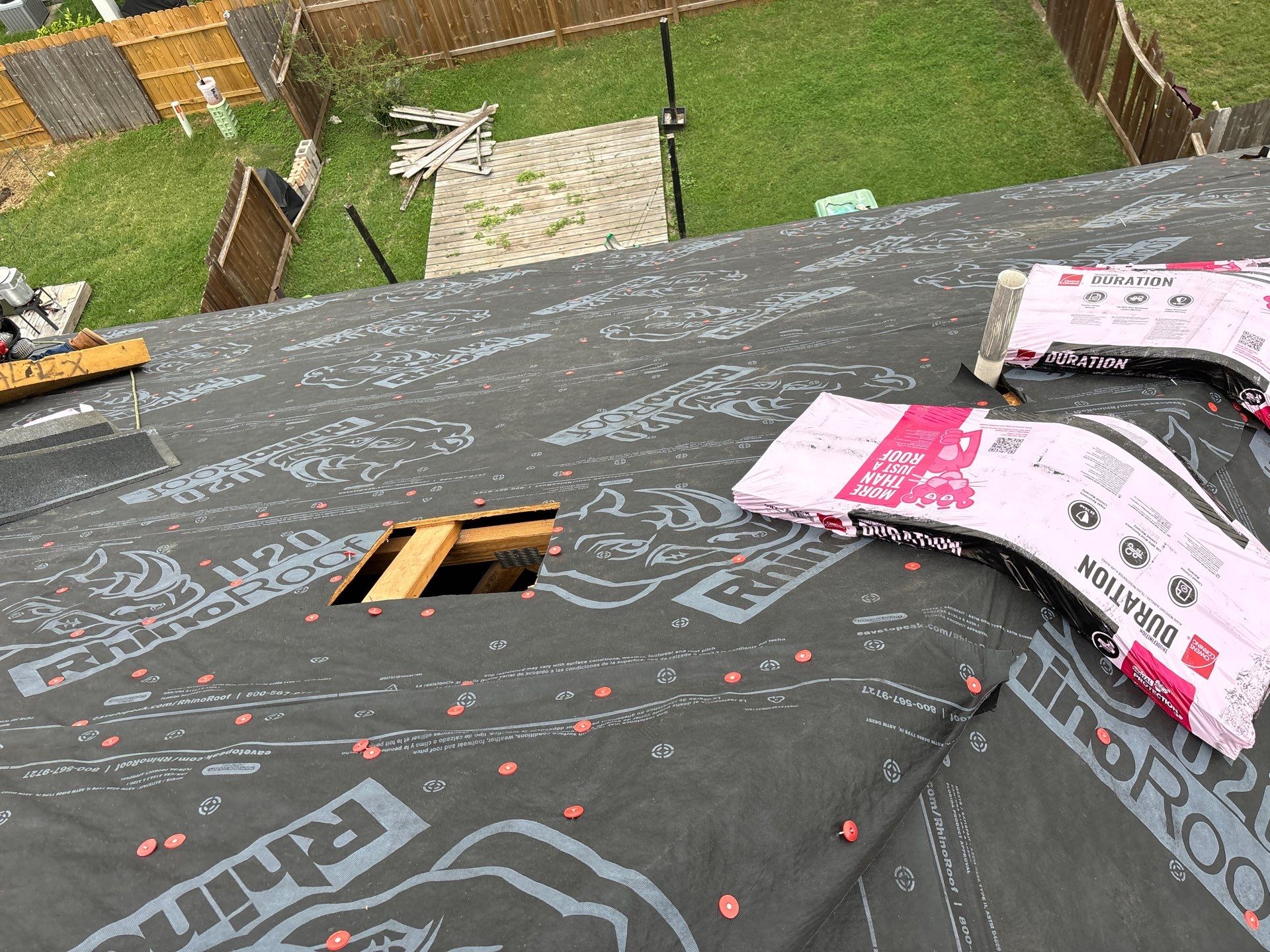 Residential Roofing Repair using Owen's Corning Duration (Lifetime) Shingles by Roof Repair Services LLC