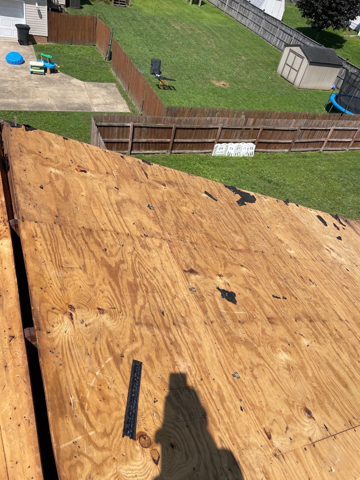 Residential Roofing Installation using GAF Timberline HDZ Oyster Grey by Rainstoppers Roofing