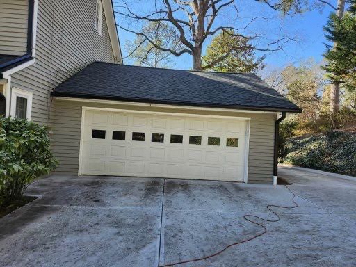 Atlanta, GA Roof Replacement GAF Timberline HDZ Charcoal Black by Reset Roofing