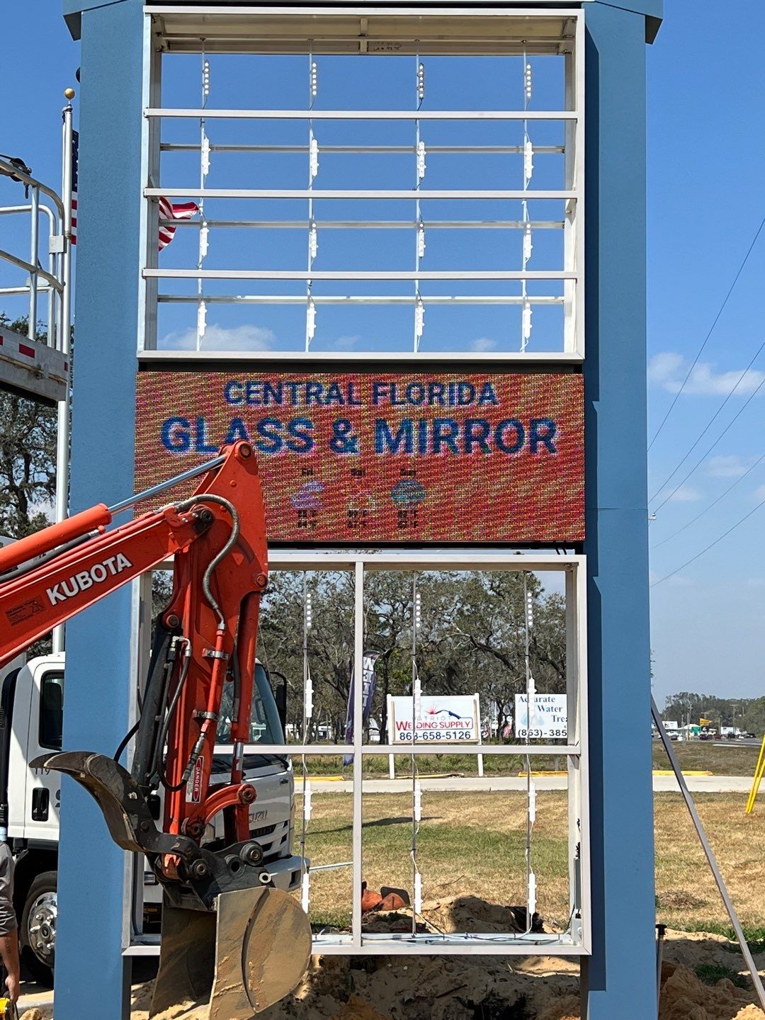 Pylon Sign for Southside Business Center by SignCrafters