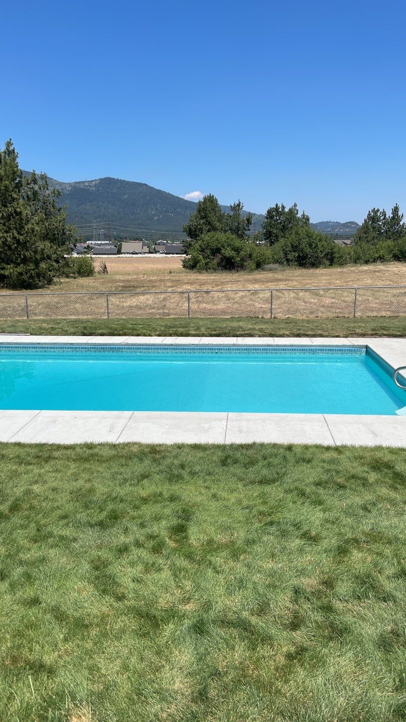 Pool Deck Transformation using Slate Stone by Croc Coatings, LLC