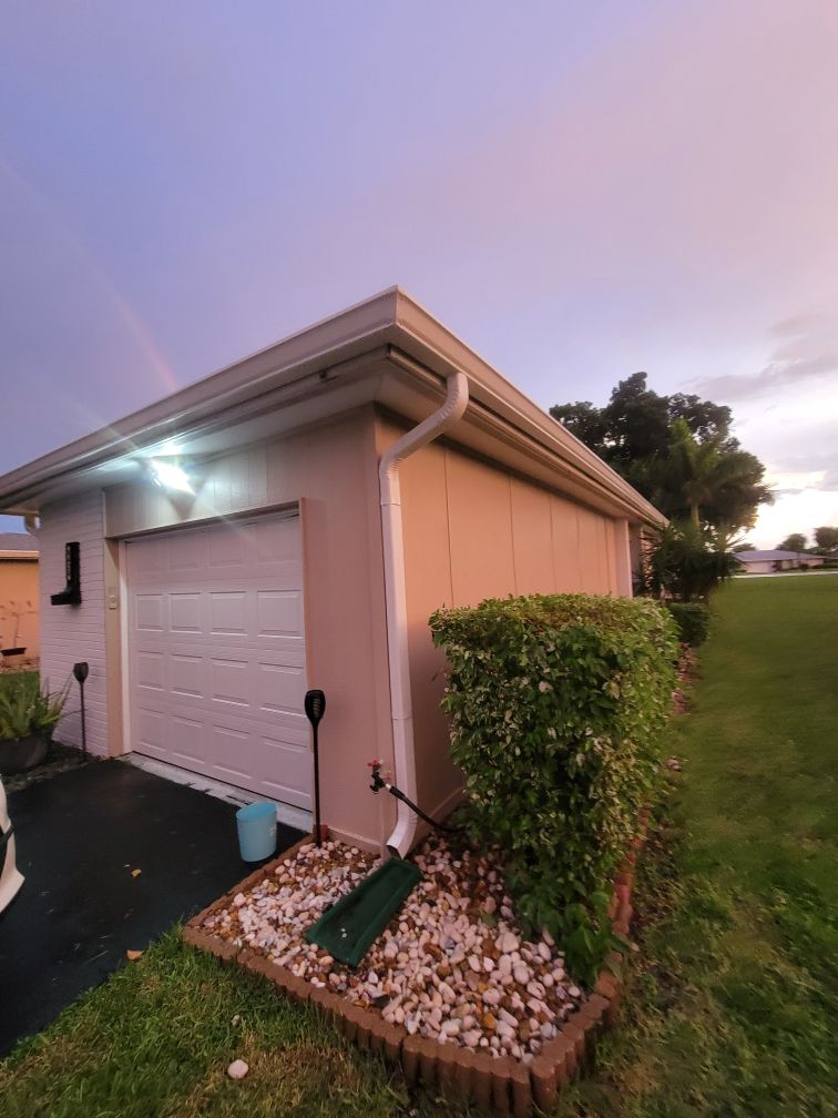 6-Inch Gutters Installed in Fort Myers FL by Gutter Professors