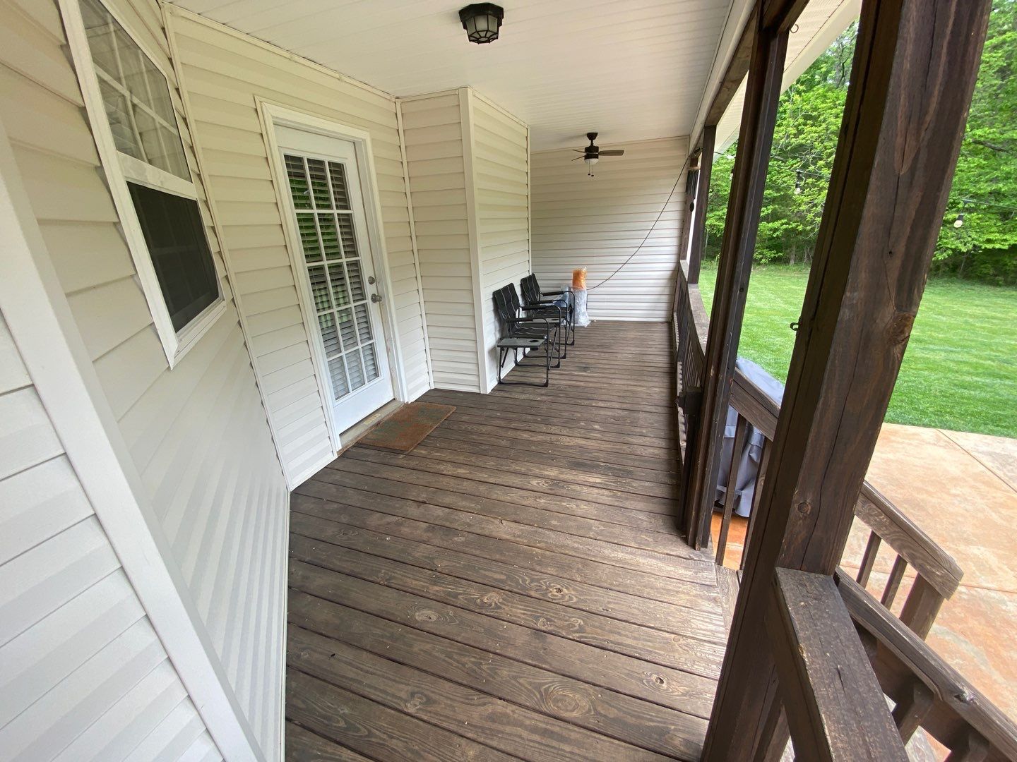 Weathered Deck using Wood Sealant by DuraSeal