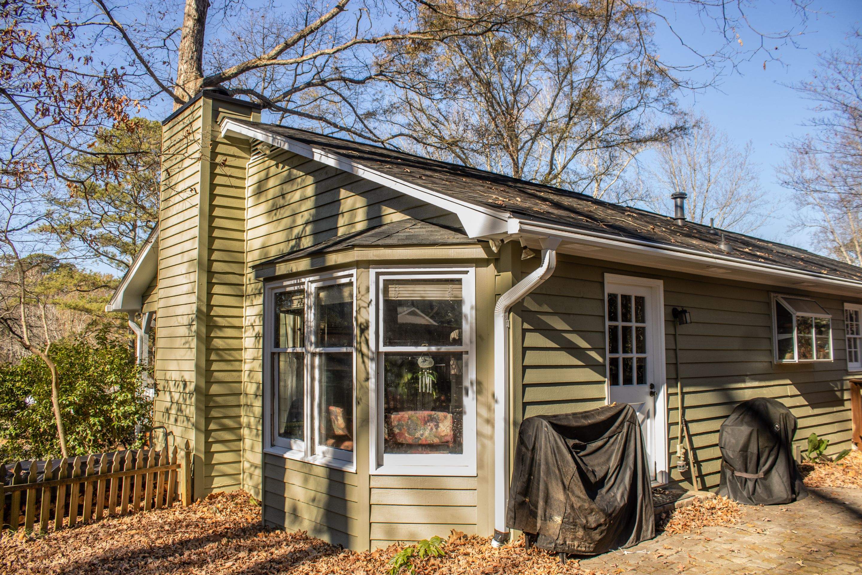 Exterior Painting using Sherwin Williams WoodScapes  by Nelson Exteriors 