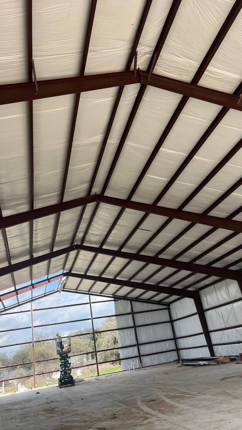 DYCHE INDUSTRIAL SERVICES metal building by Sky Roofing and Remodeling LLC
