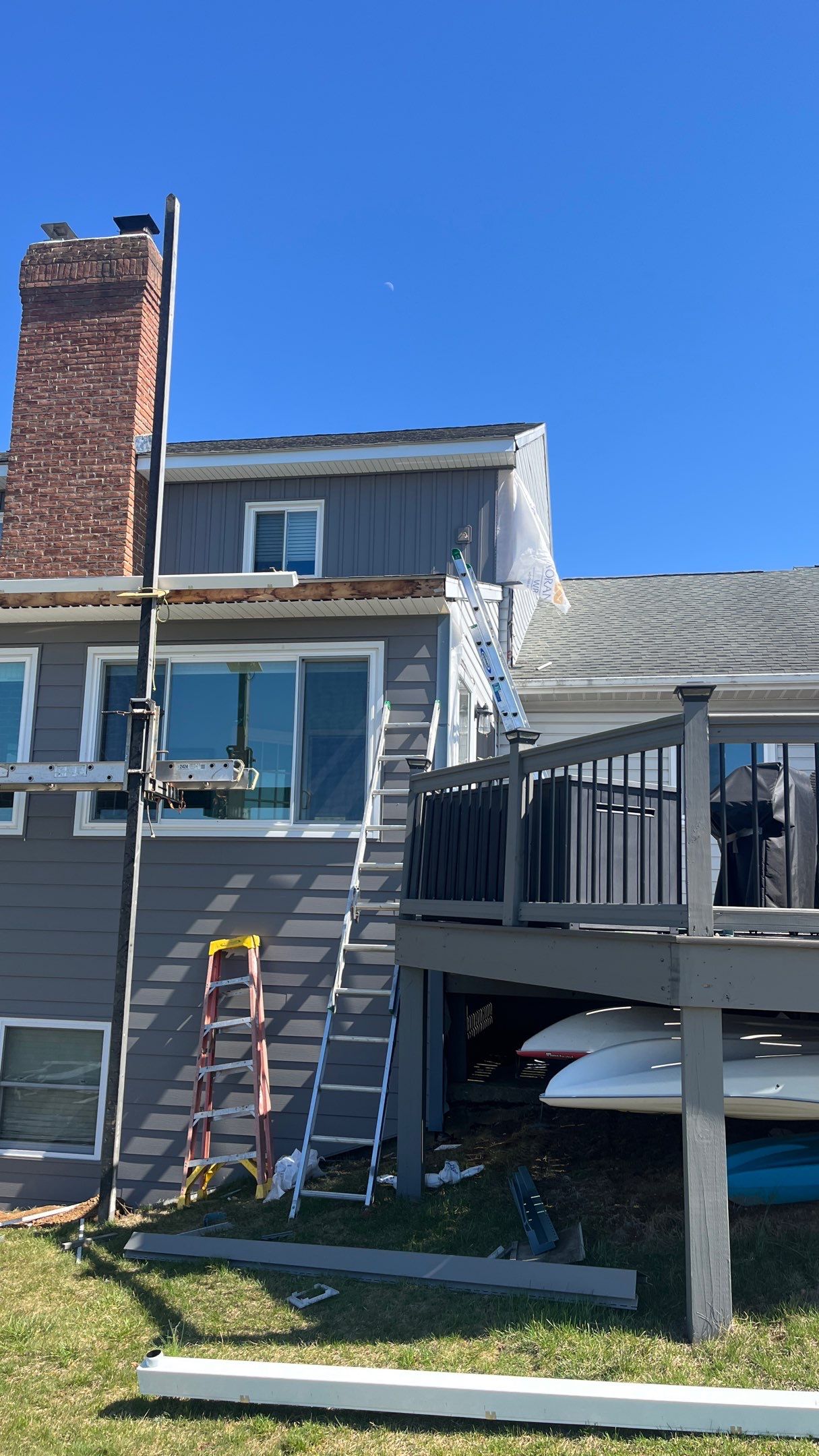 siding gutters soffit fascia shutters capping  from sales to installation by Aspen Home Improvements