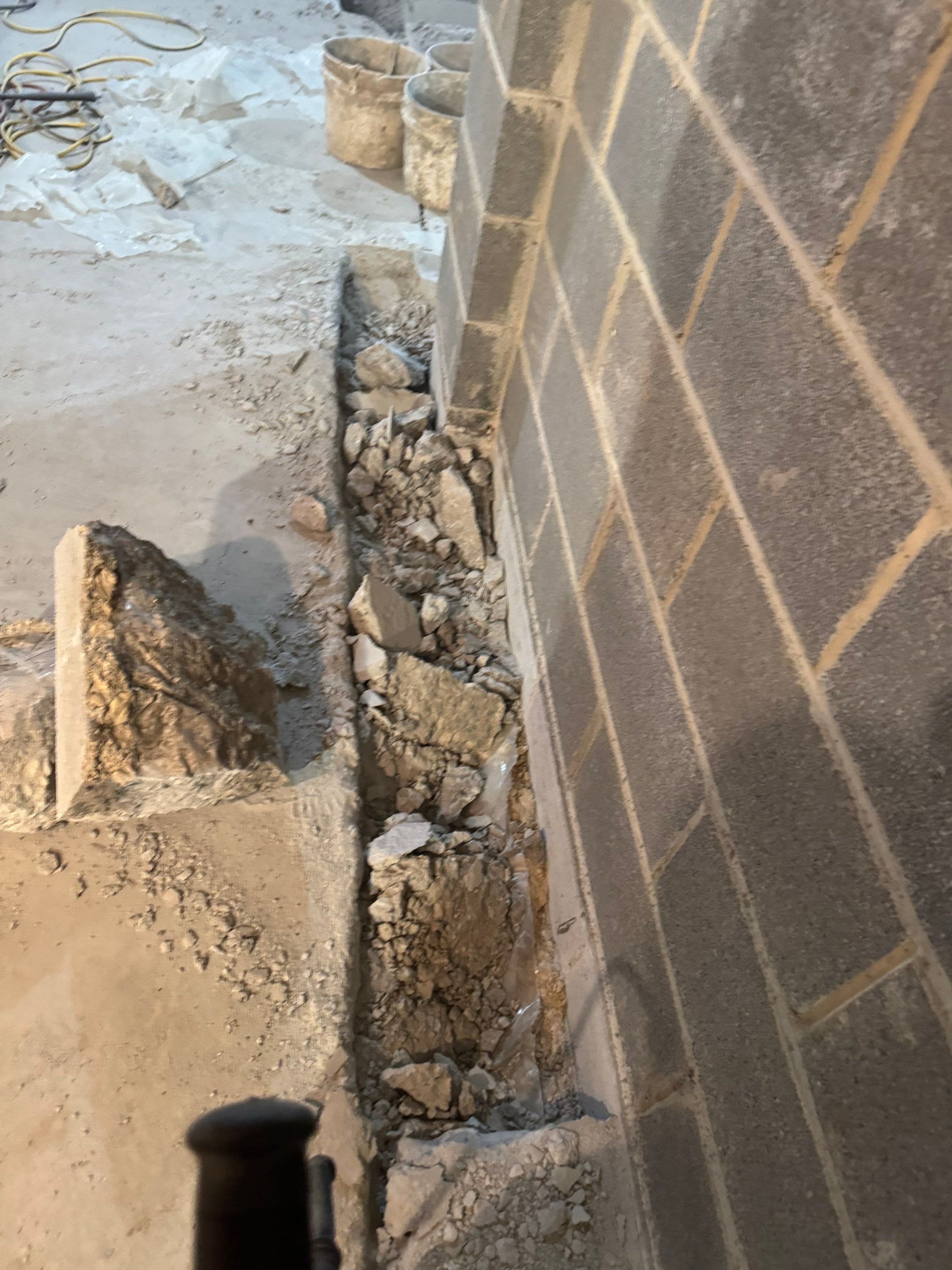 Interior French Drain West Orange, New Jersey by Pure Service Pro, LLC 