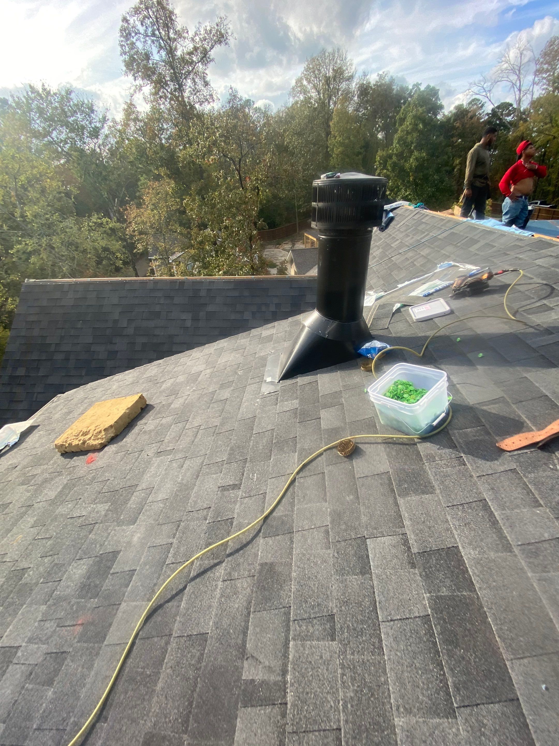 Residential Roofing Repair using Malarkey Vista: Midnight Black by Hostetler Roofing