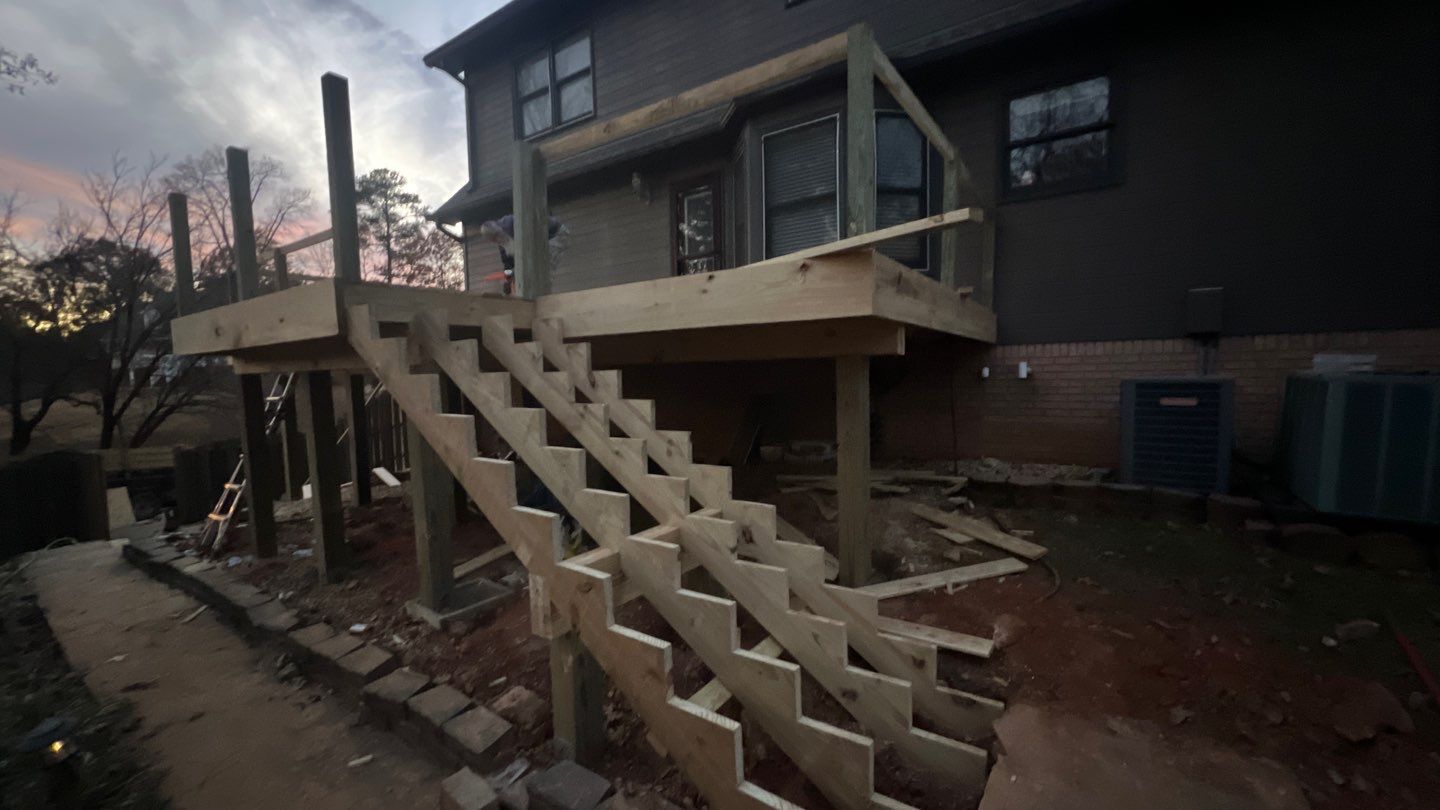 Russet Woods - Deck by Pillar and Pine