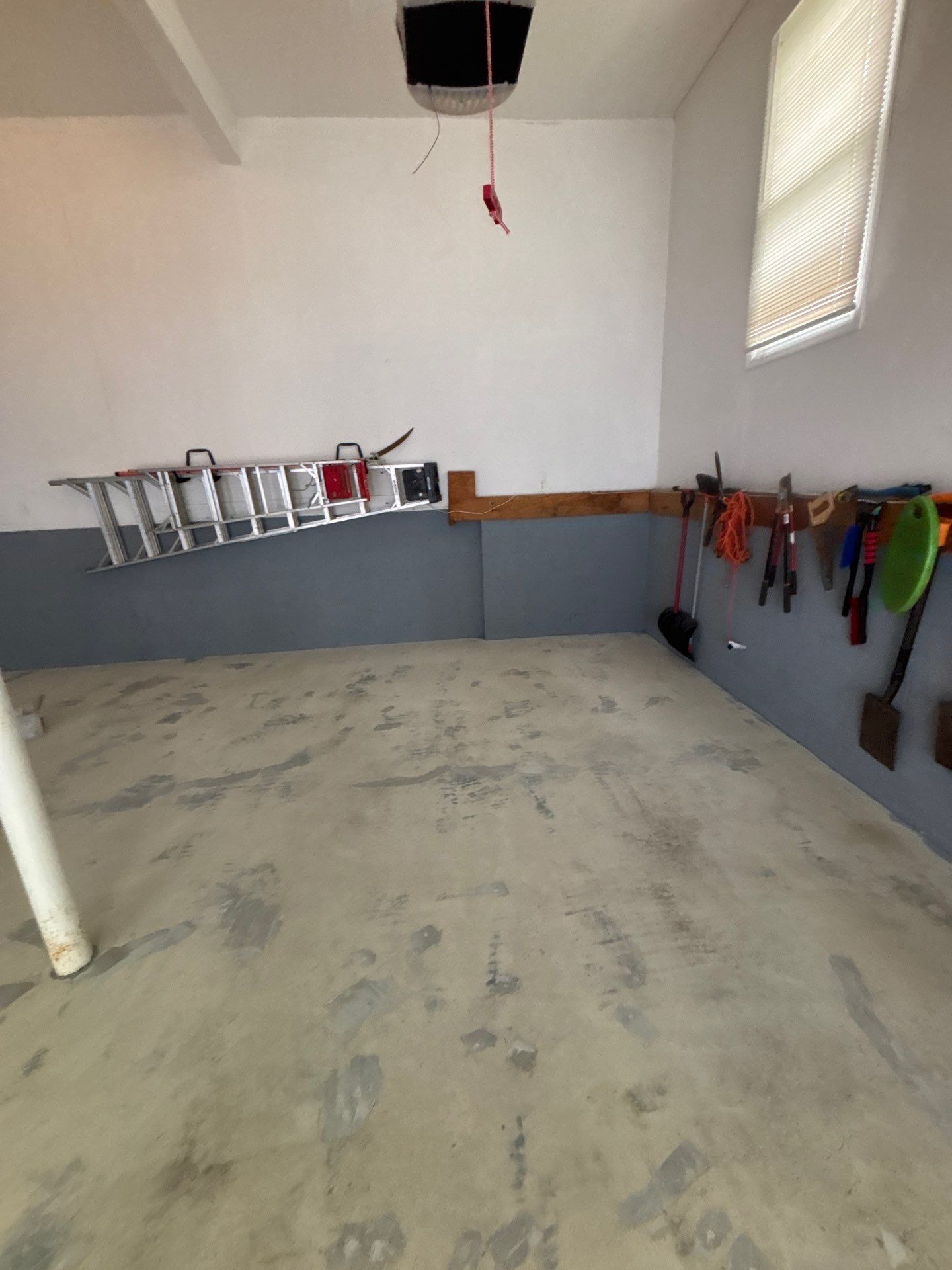 Travertine Polyurea Garage Floor Coating in Randolph, New Jersey by Spectrum Painting, LLC