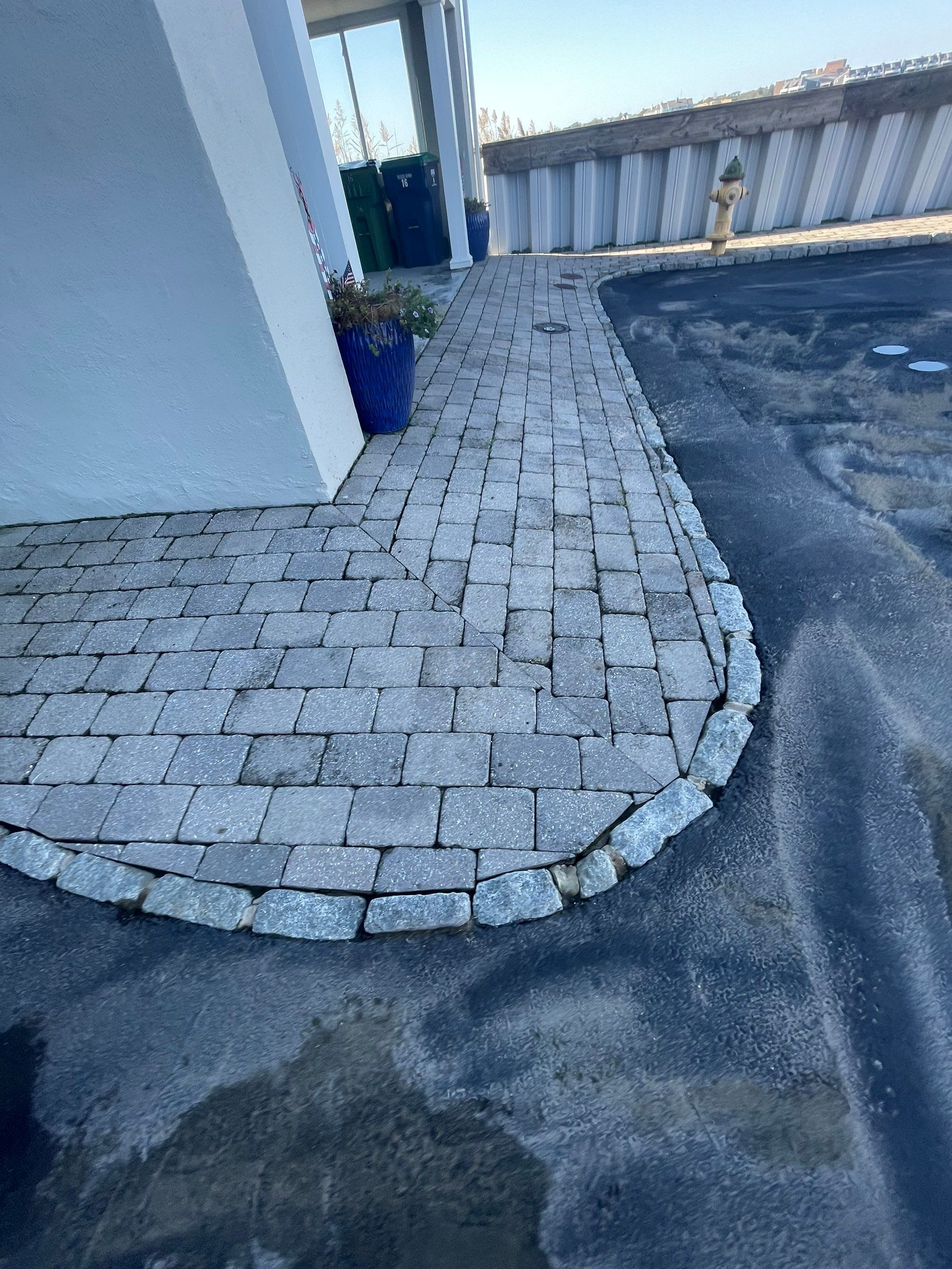 Pavers Cleaned & Concrete Cleaning by SJ Exterior