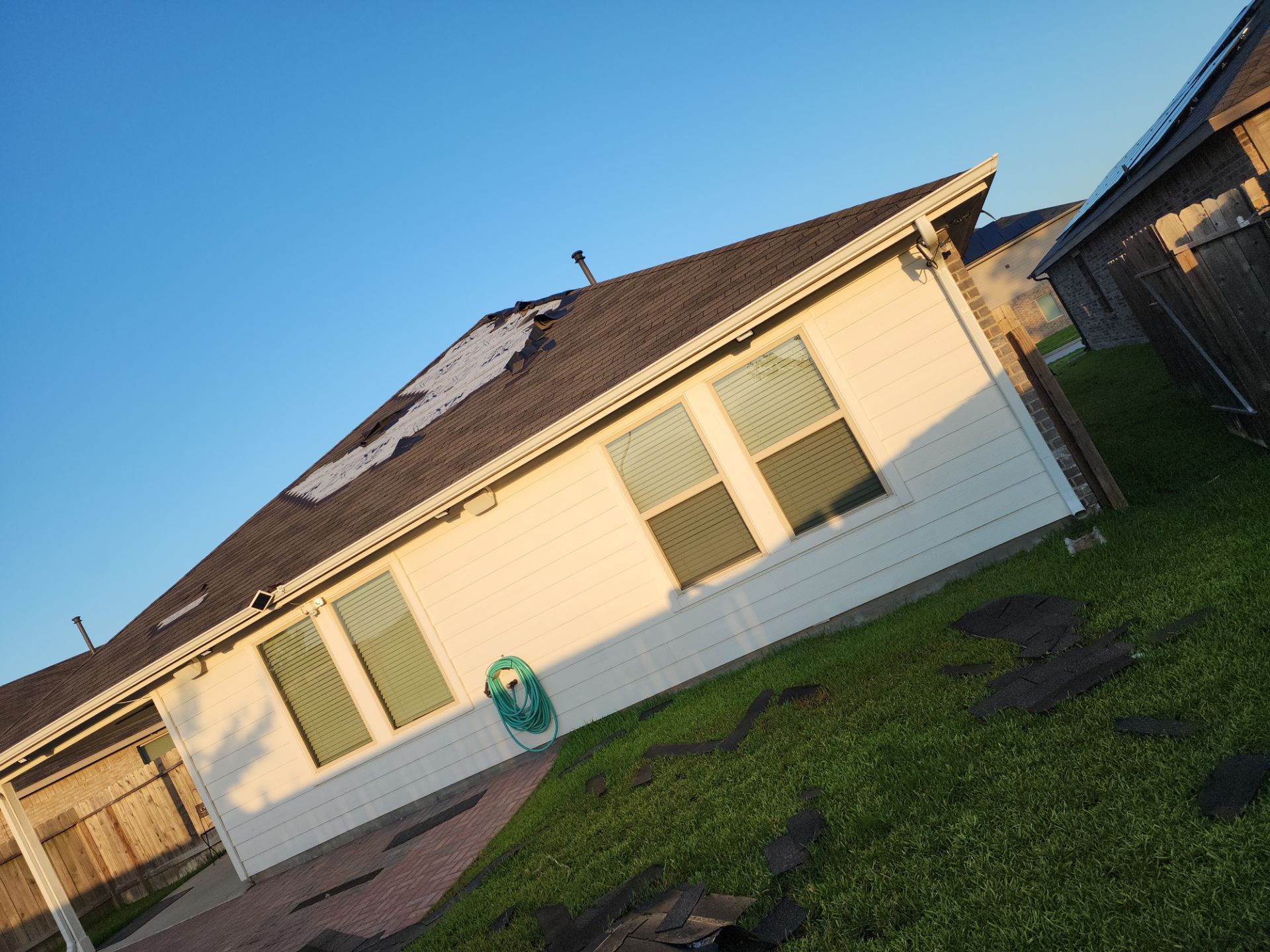 Residential Roofing Installation using Owen's Corning Duration (Lifetime) Shingles by Roof Repair Company