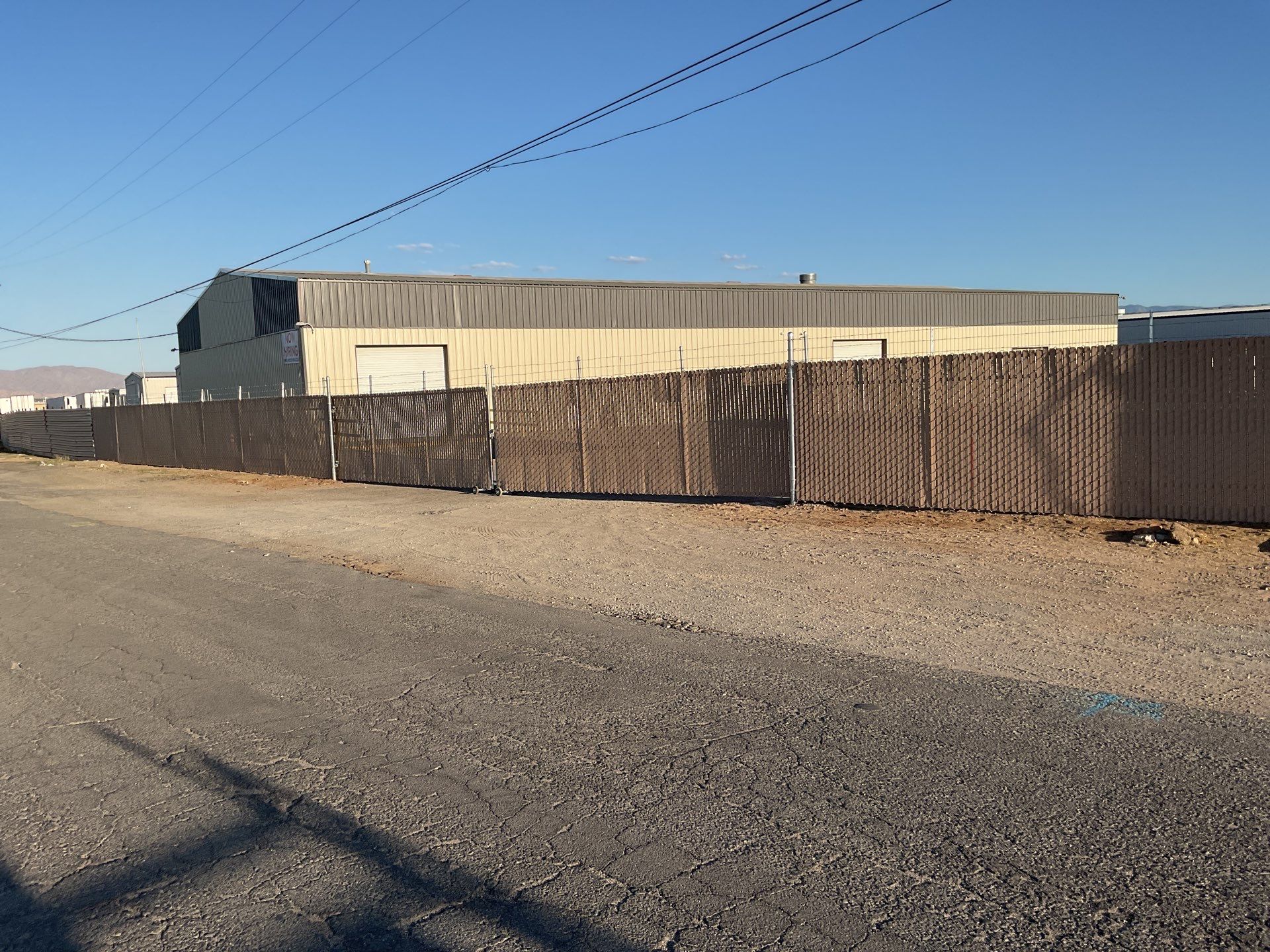 Commercial fence installation by Fence Guys Inc.