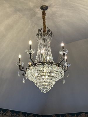 Chandelier Cleaning in South Brunswick Township, NJ