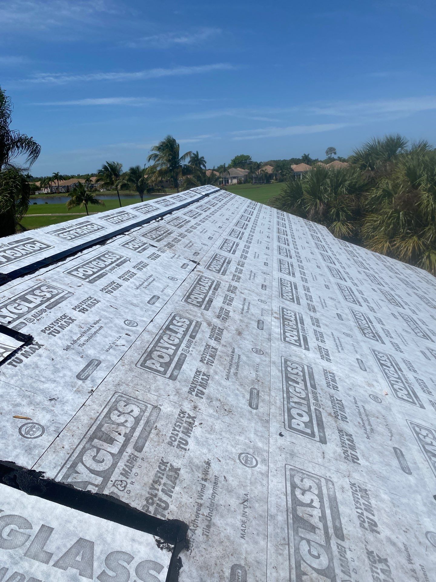 Residential Roofing Installation using Eagle Roofing Tile by BLUES BROTHERS ROOFING