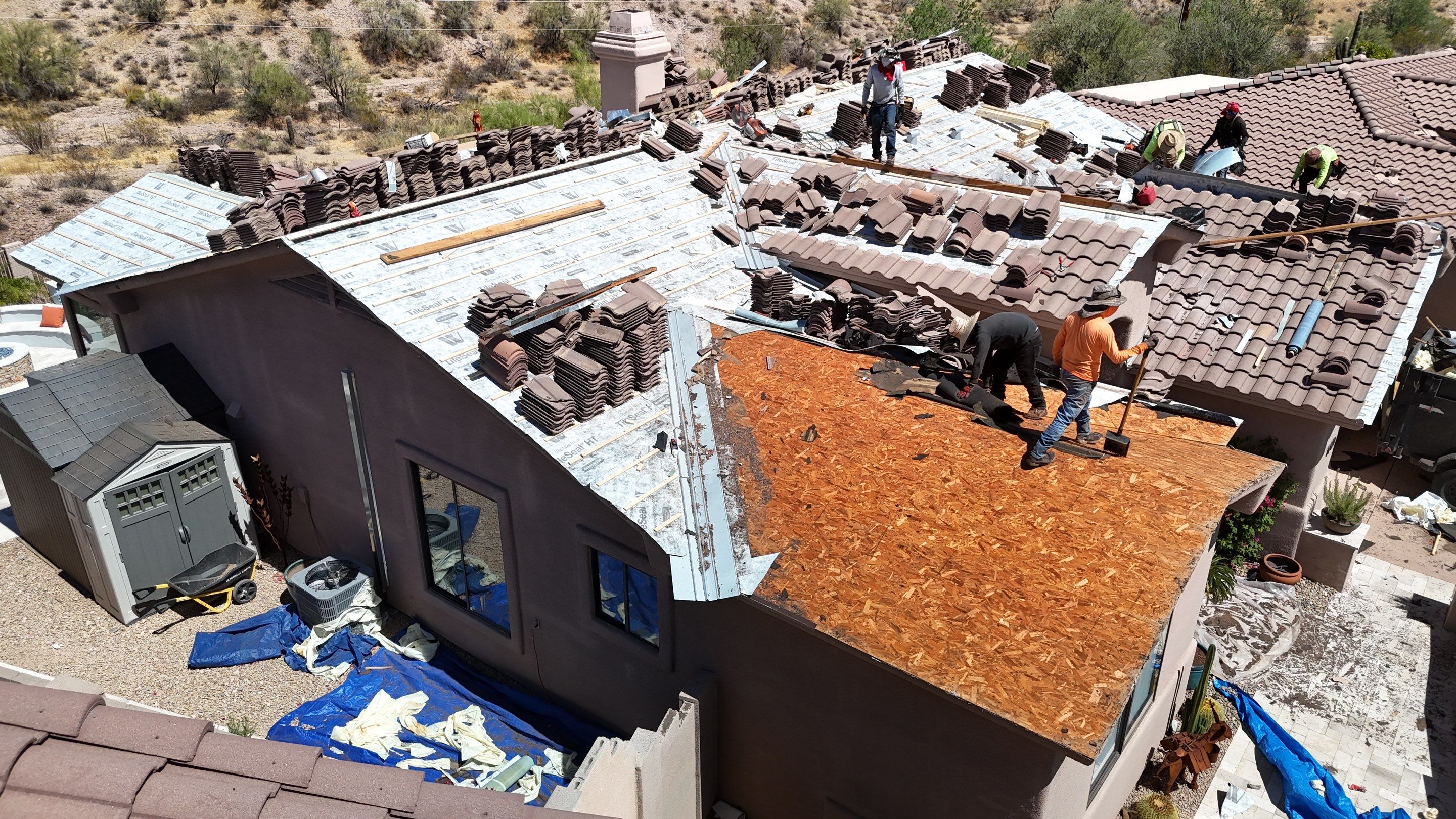 Project in Fountain Hills, AZ by Saint Roofing