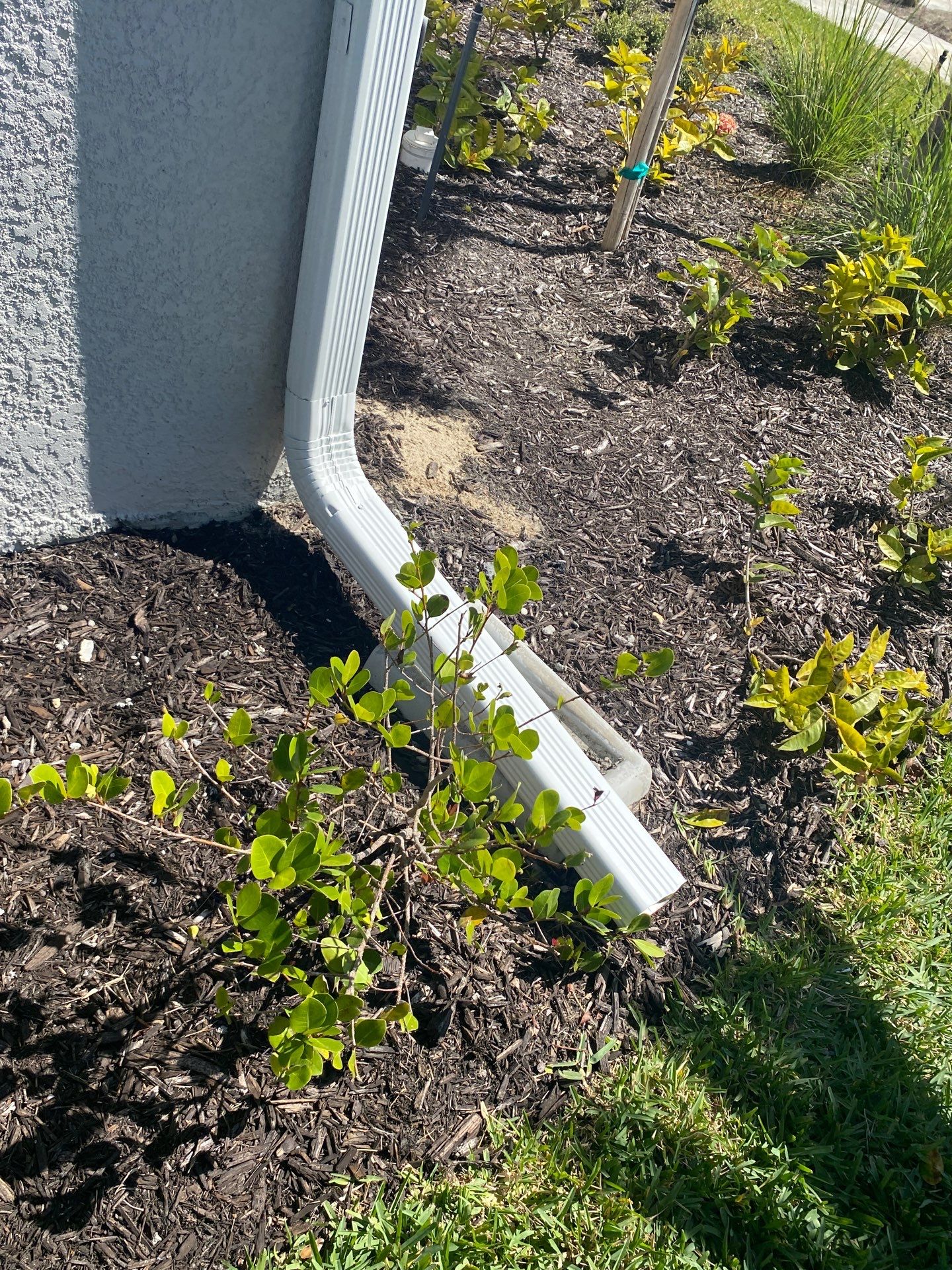 3x4 Elbow Gutter Installation in Punta Gorda FL by Gutter Professors
