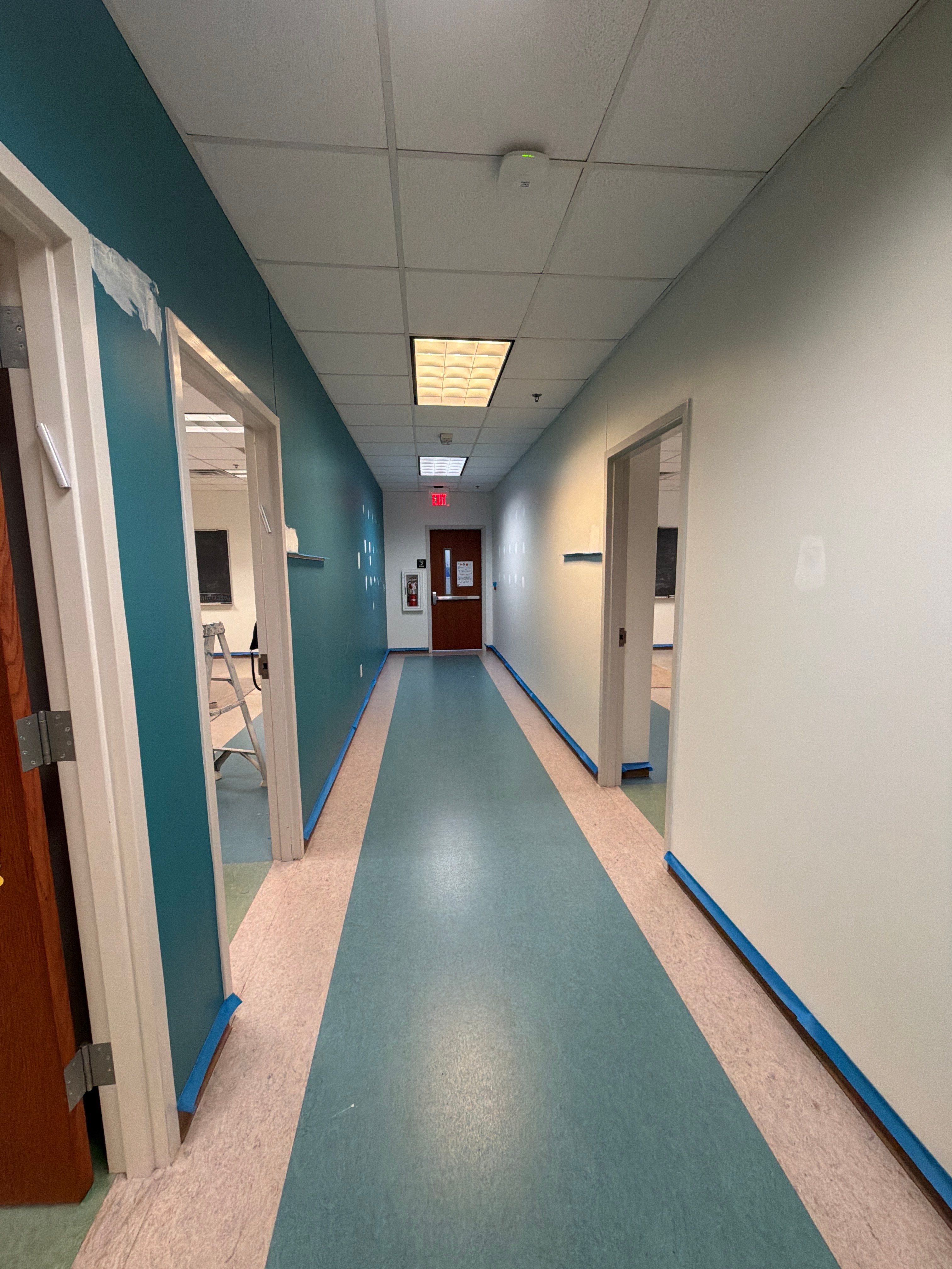 Interior Painting – Beth Myers Synagogue by Billy Weatherspoon Contractor