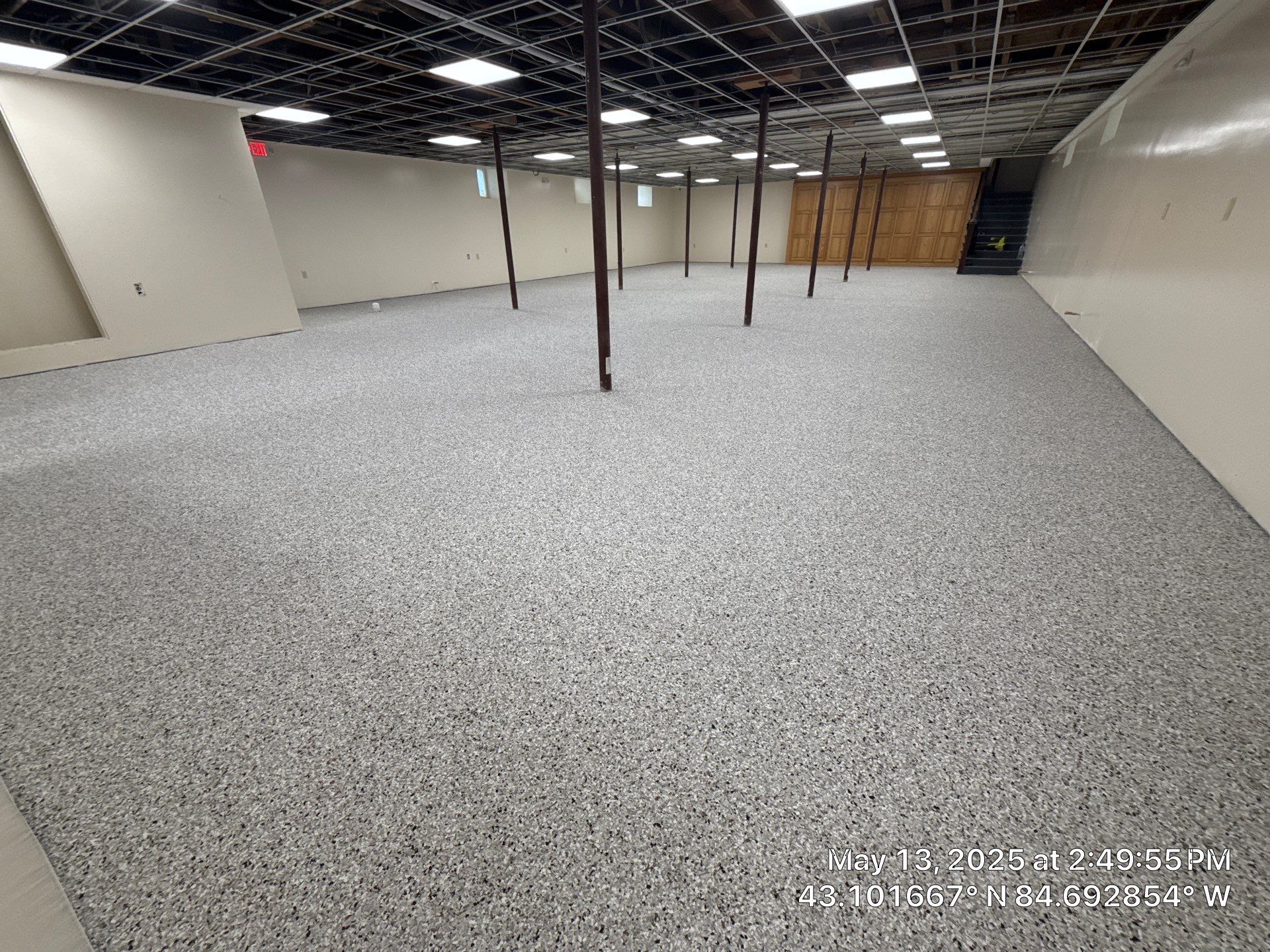 Project in Maple Rapids by Wise Coatings of Central Michigan