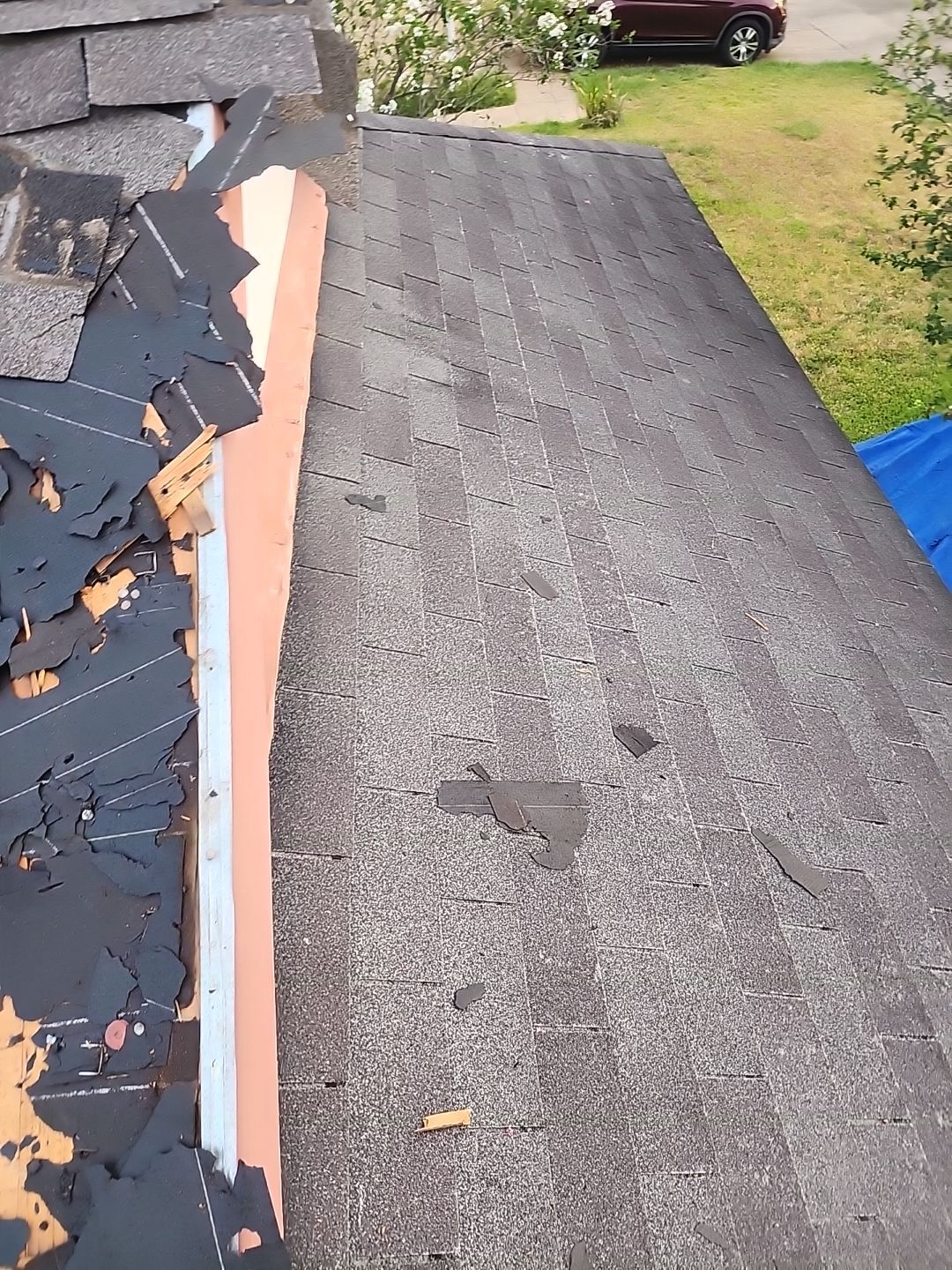 Residential Roofing Installation using Owen's Corning Duration (Lifetime) Shingles by Roof Repair Company