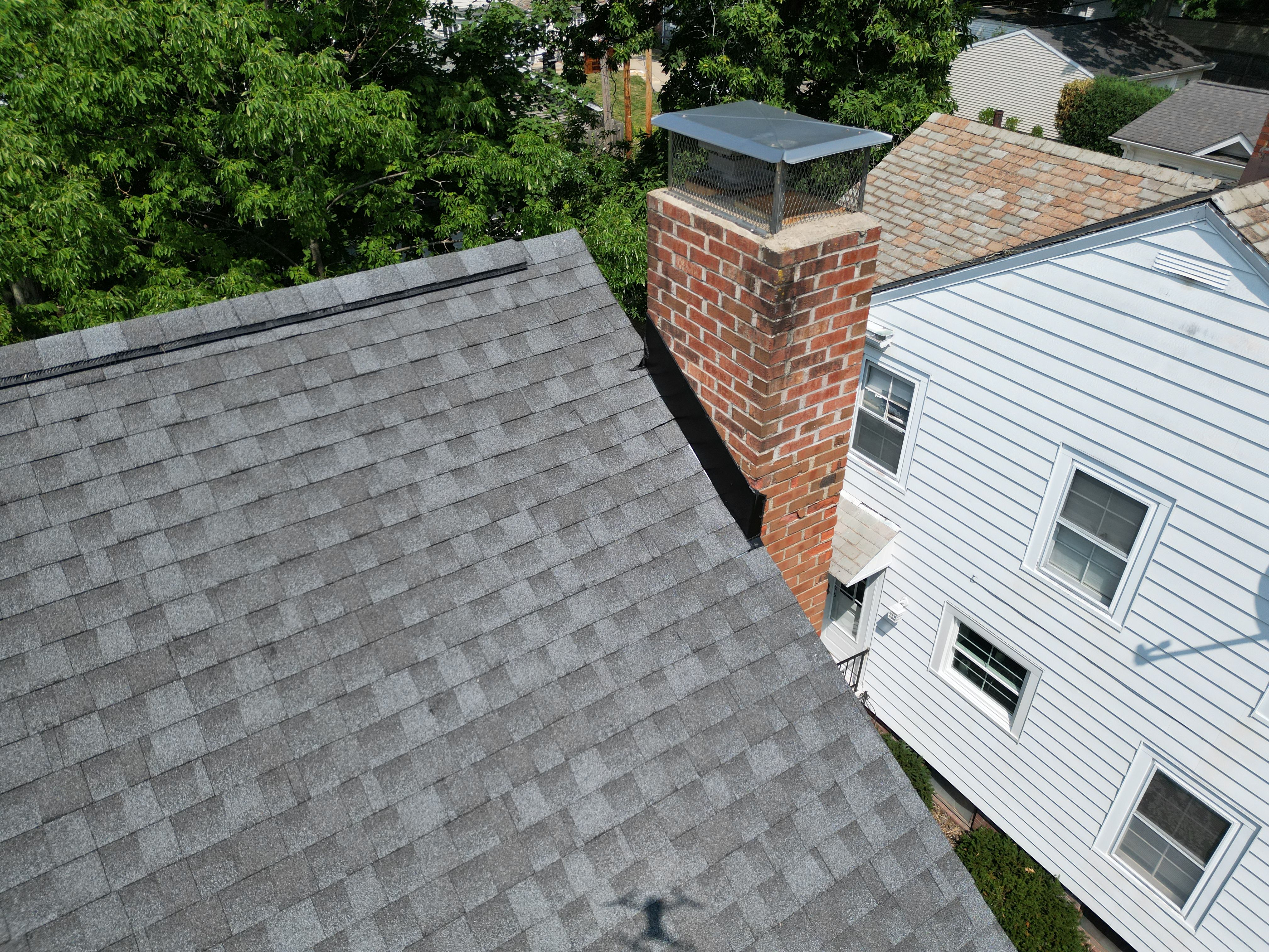 University heights small roof replacement by Atlas Roofing & Restoration
