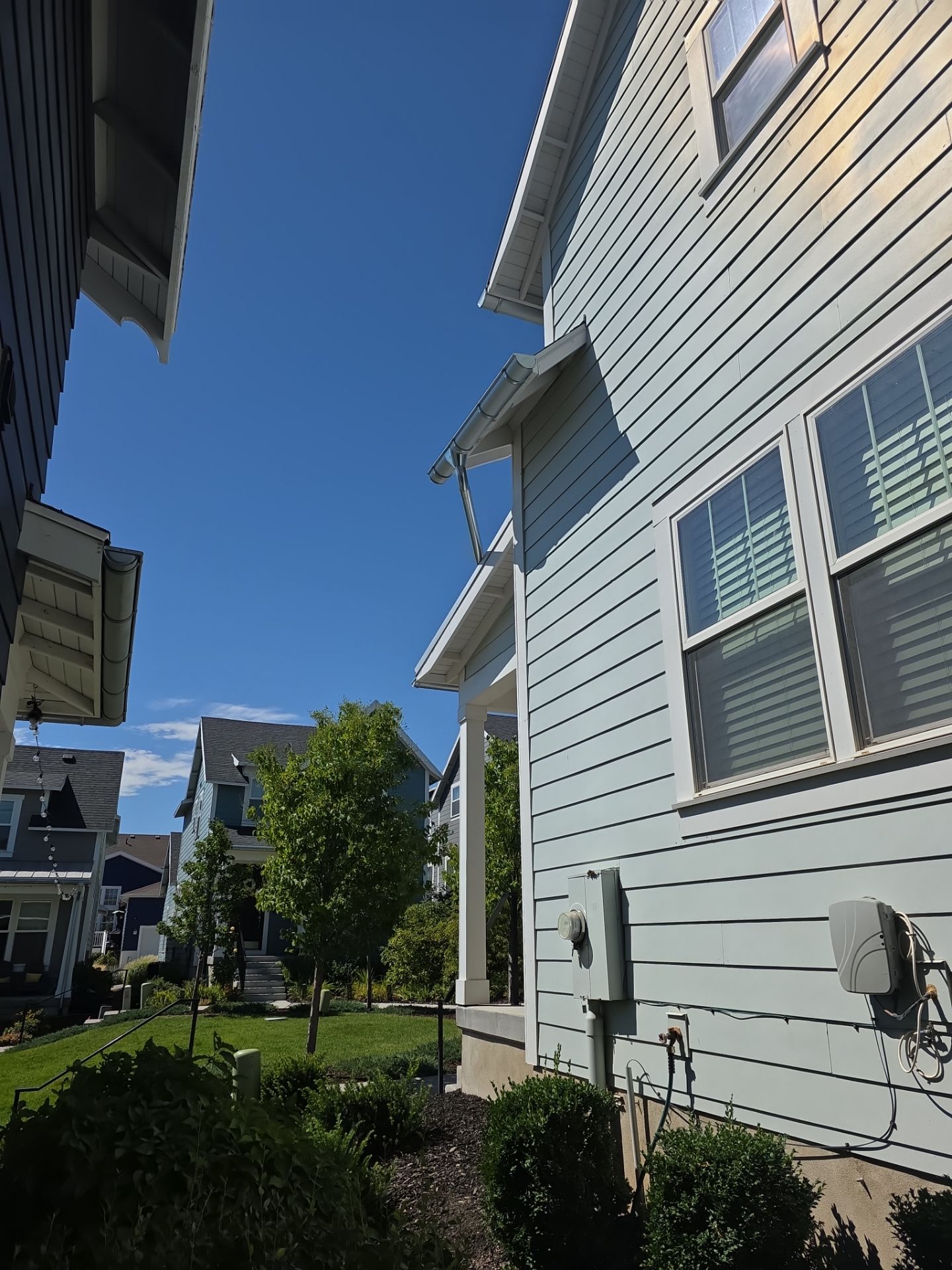 Project in South Jordan by Master Rain Gutters.