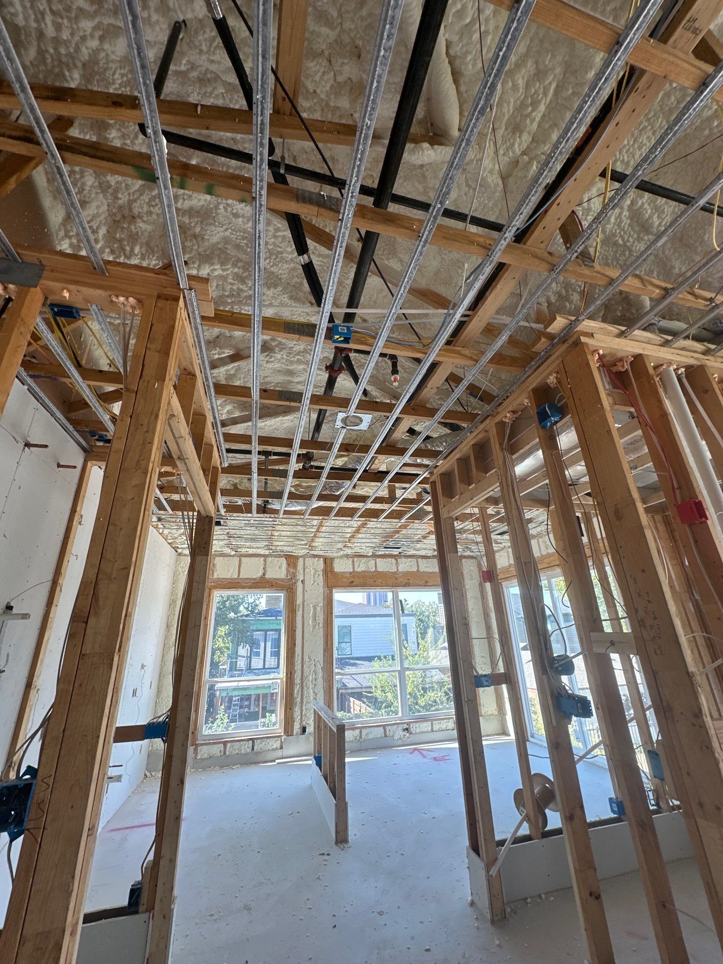 🏢 Full Foam Envelope on This Dallas Multi-Family Build by Apex Insulation Solutions