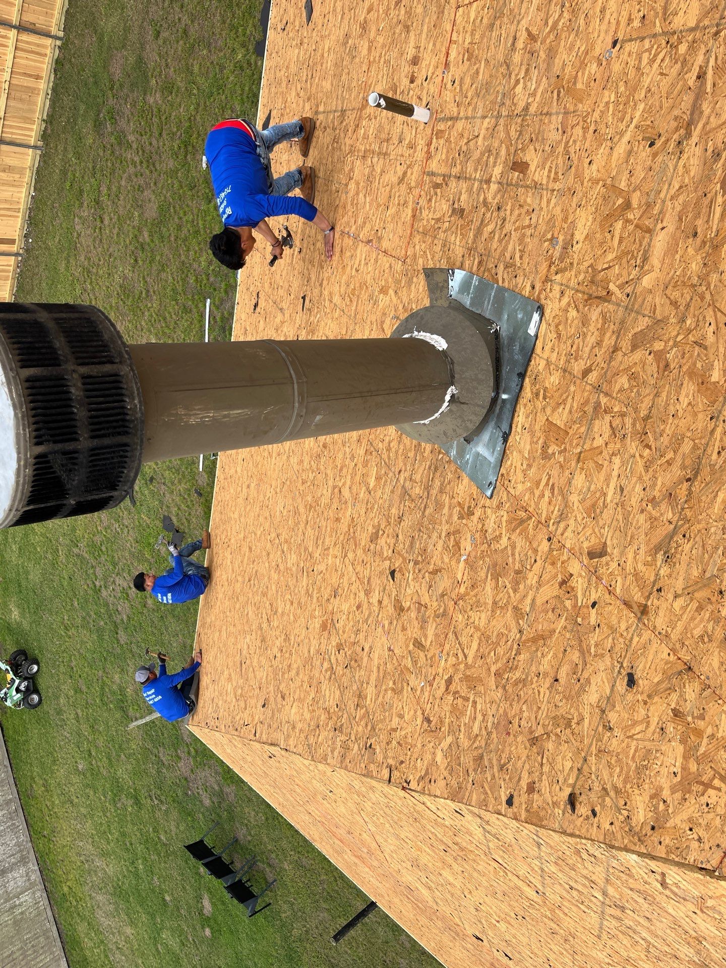 Hail Damage using Owen's Corning Duration (Lifetime) Shingles by Roof Repair Company